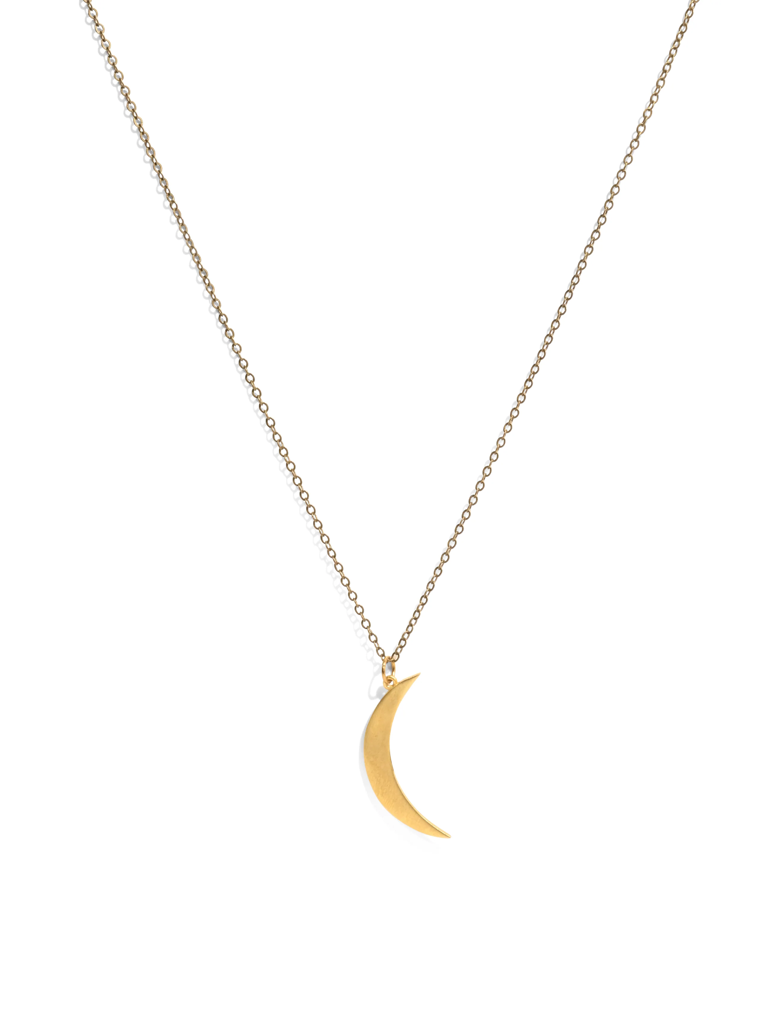 Crescent Moon Necklace - Image 2