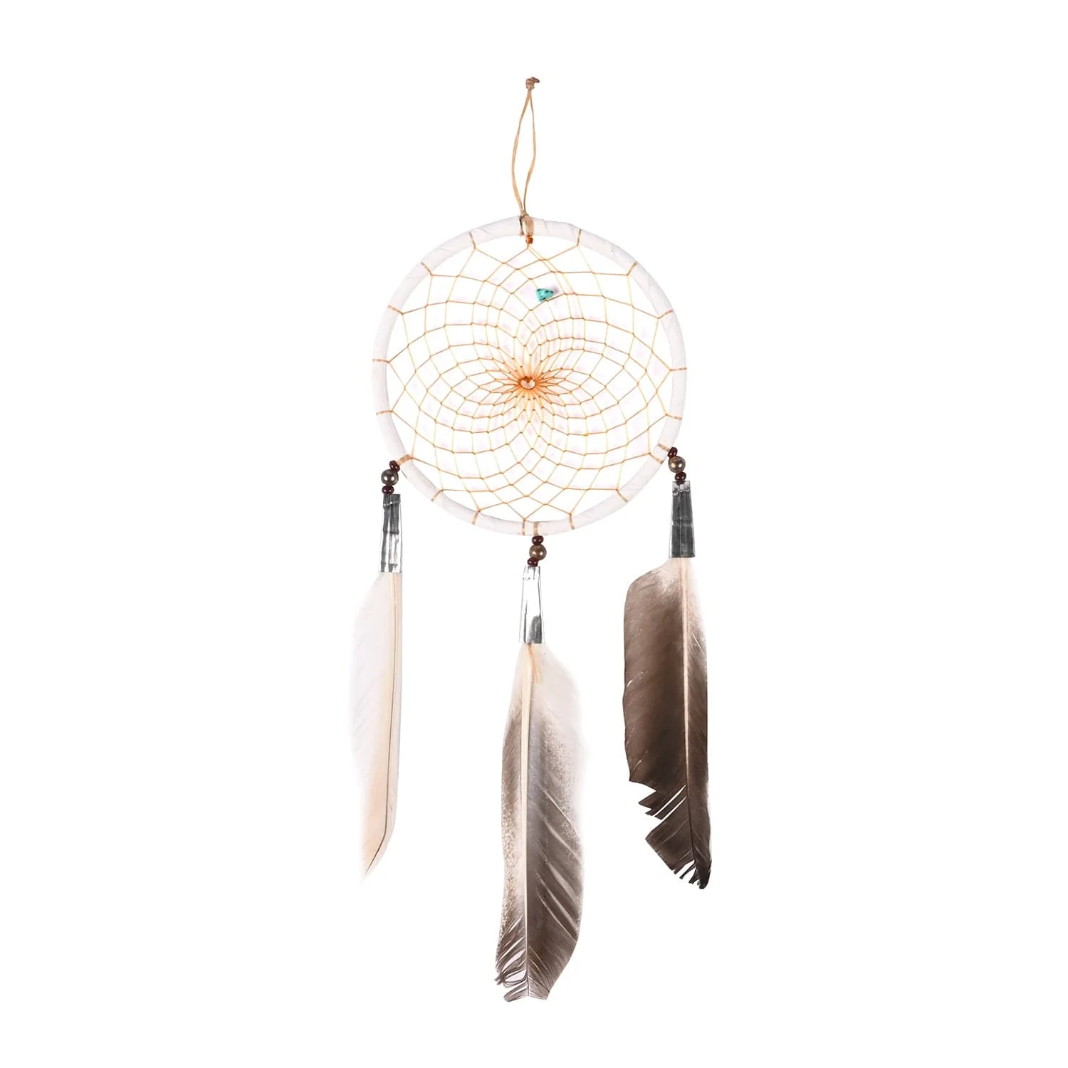 4" Turquoise Stone Dreamcatcher - Image 11