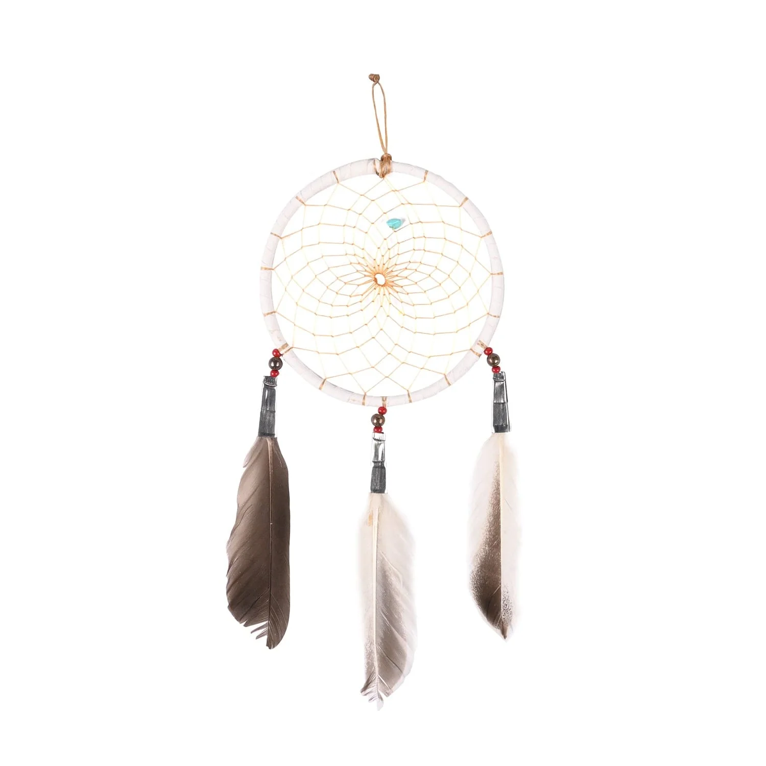 4" Turquoise Stone Dreamcatcher - Image 12