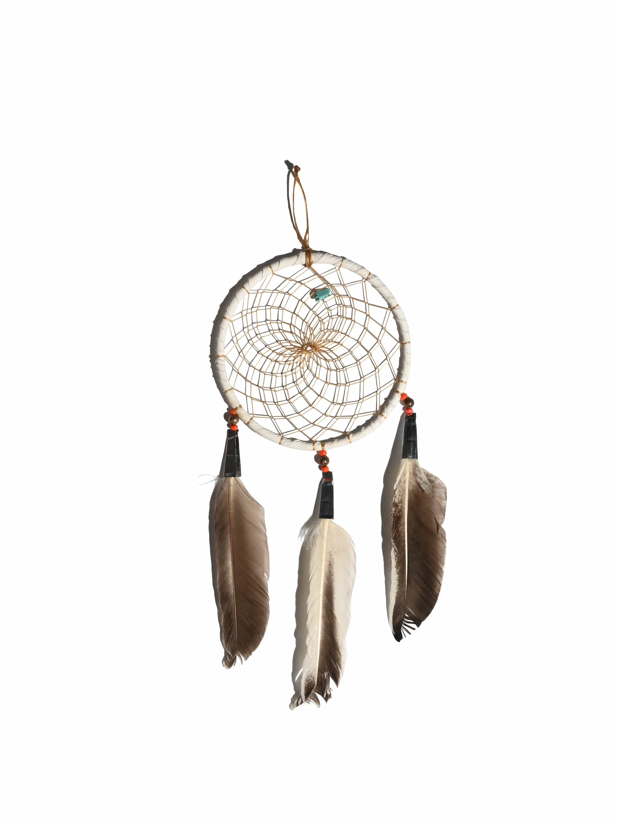 4" Turquoise Stone Dreamcatcher - Image 17