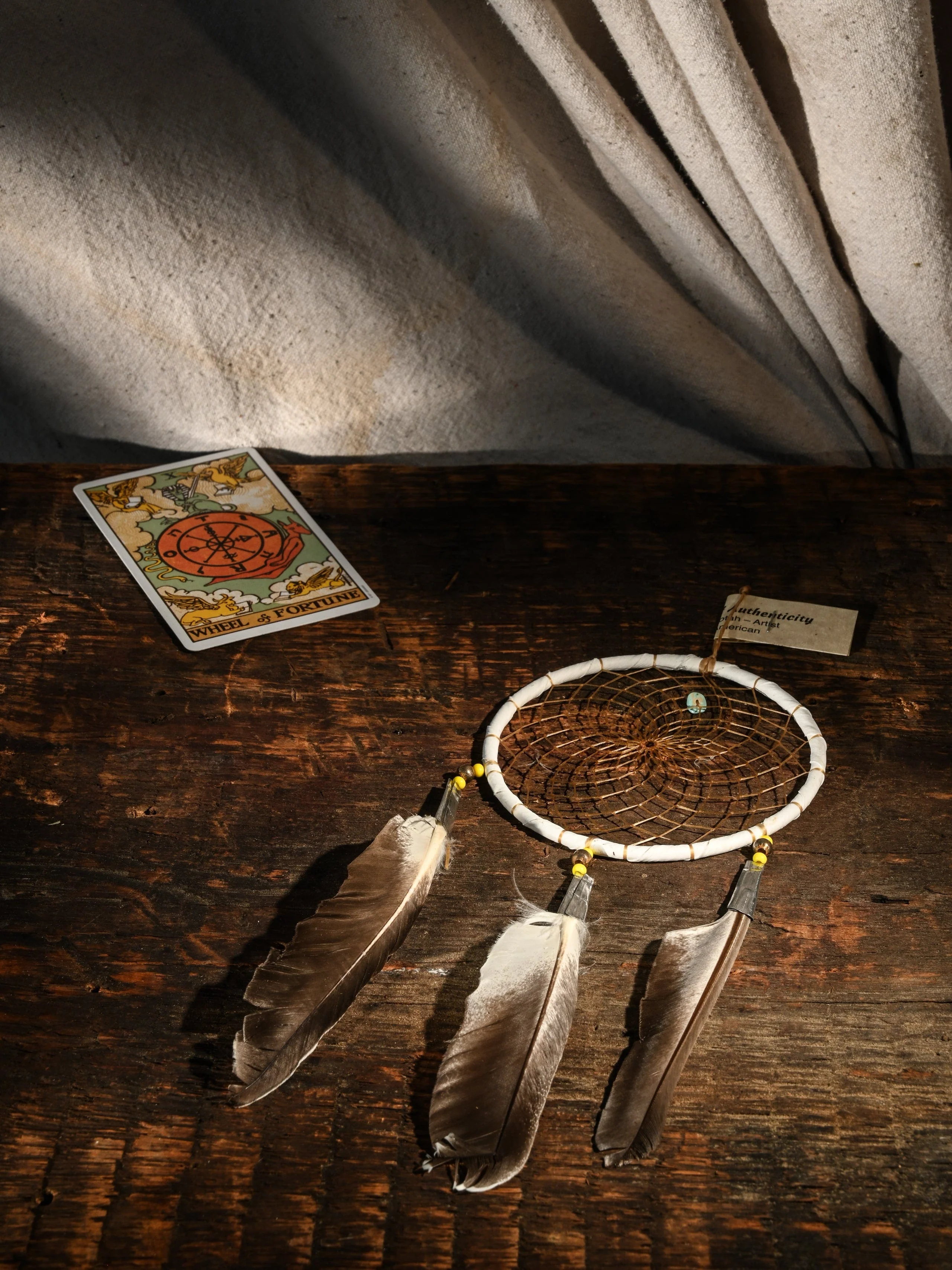 4" Turquoise Stone Dreamcatcher - Image 18