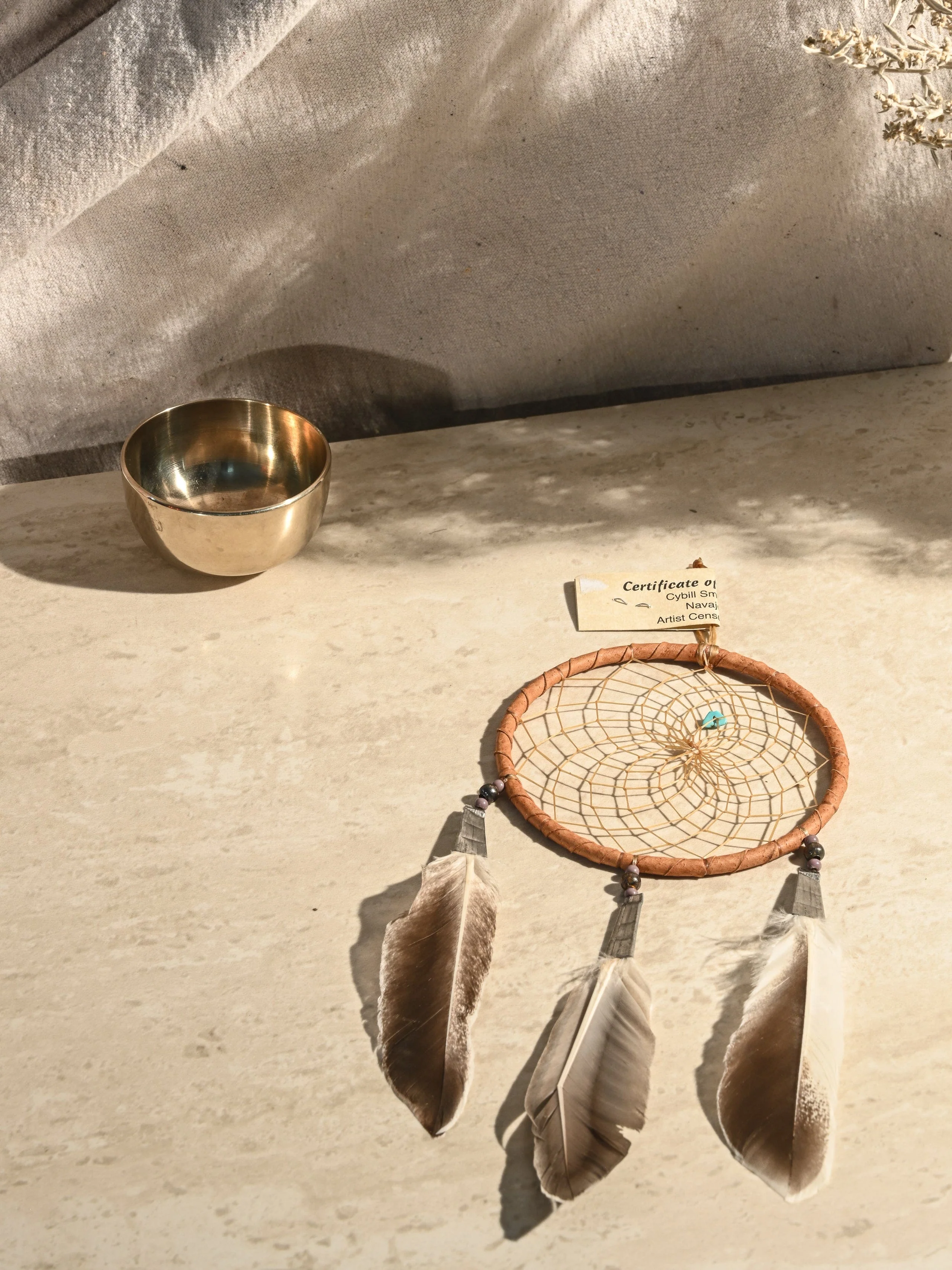 4" Turquoise Stone Dreamcatcher - Image 20