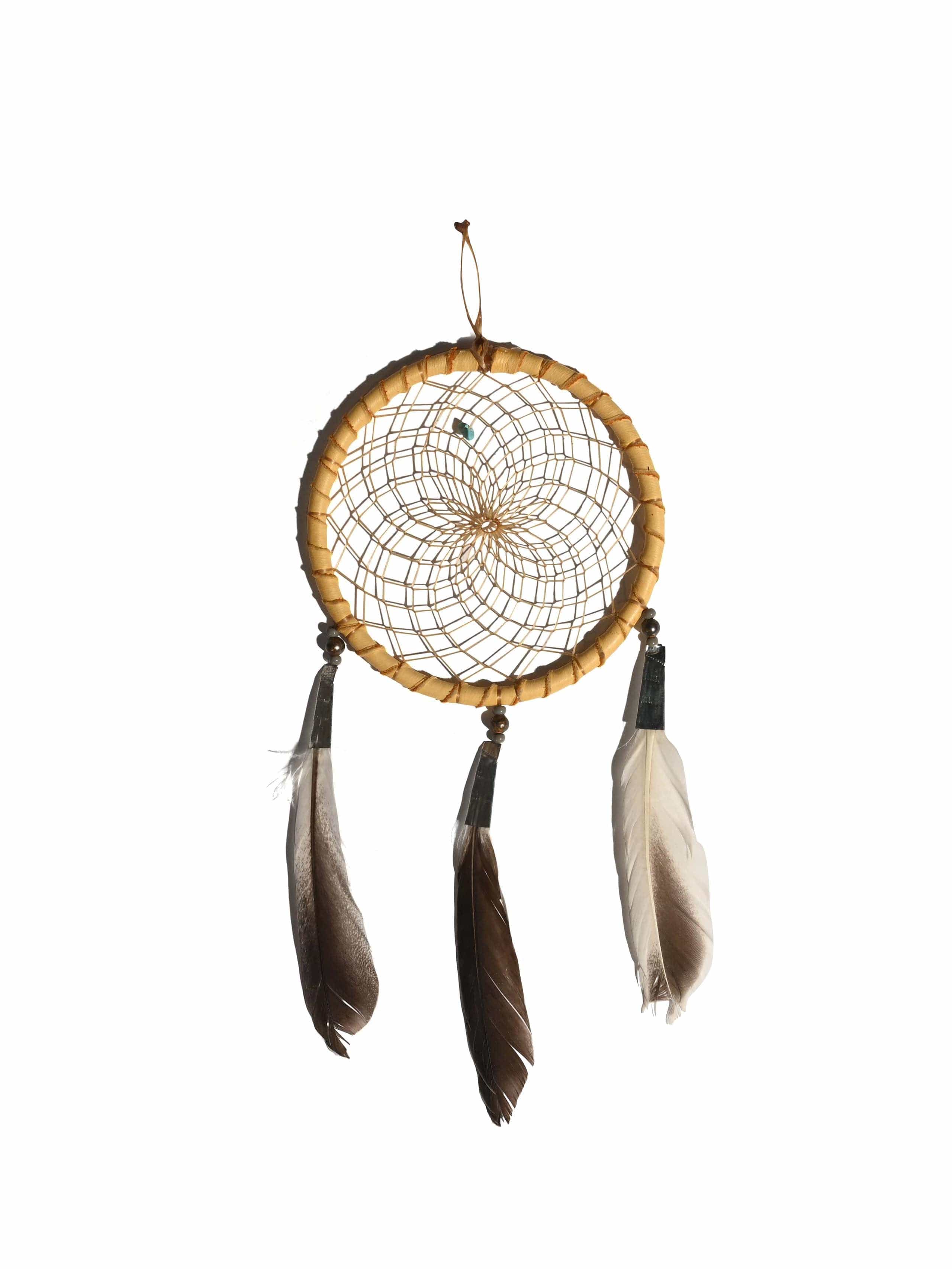 4" Turquoise Stone Dreamcatcher - Image 23
