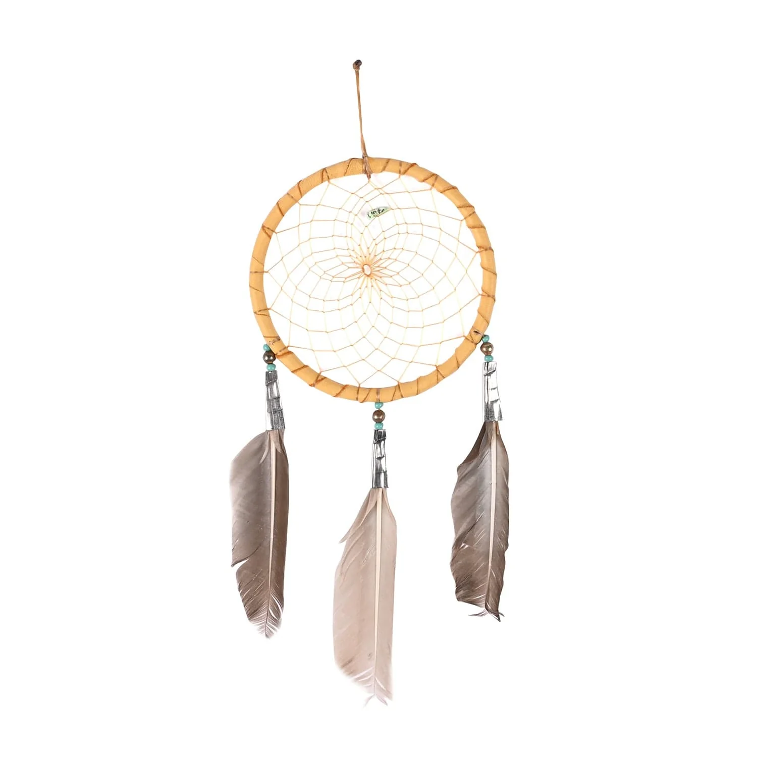 4" Turquoise Stone Dreamcatcher - Image 3