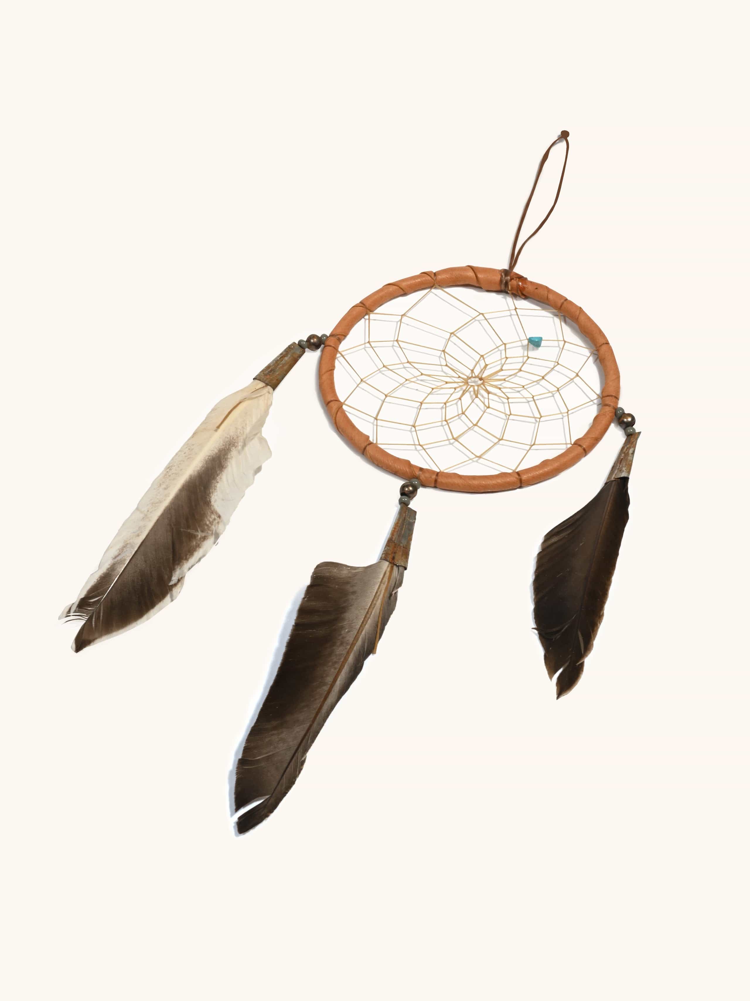 4" Turquoise Stone Dreamcatcher - Image 36