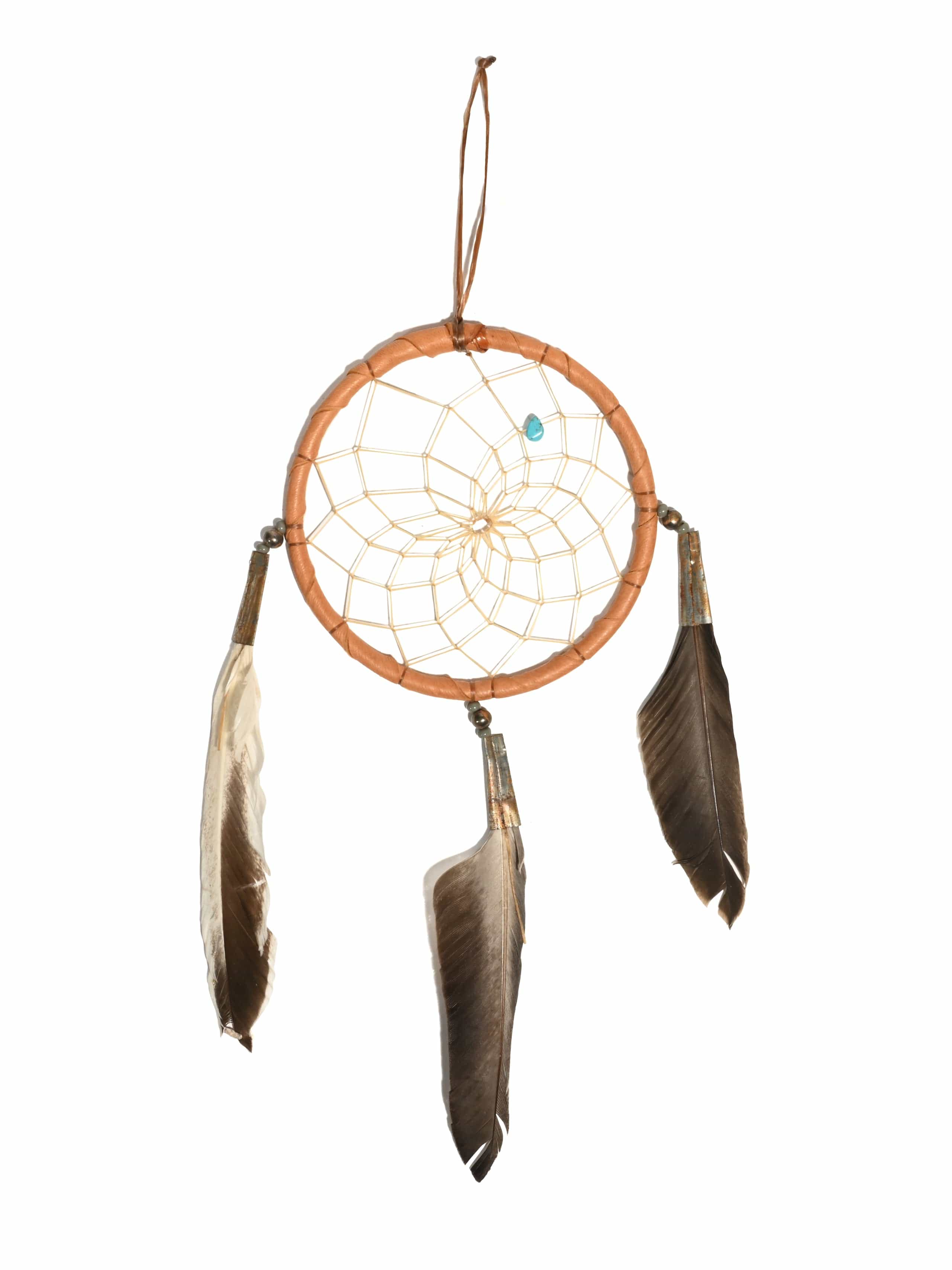 4" Turquoise Stone Dreamcatcher - Image 37
