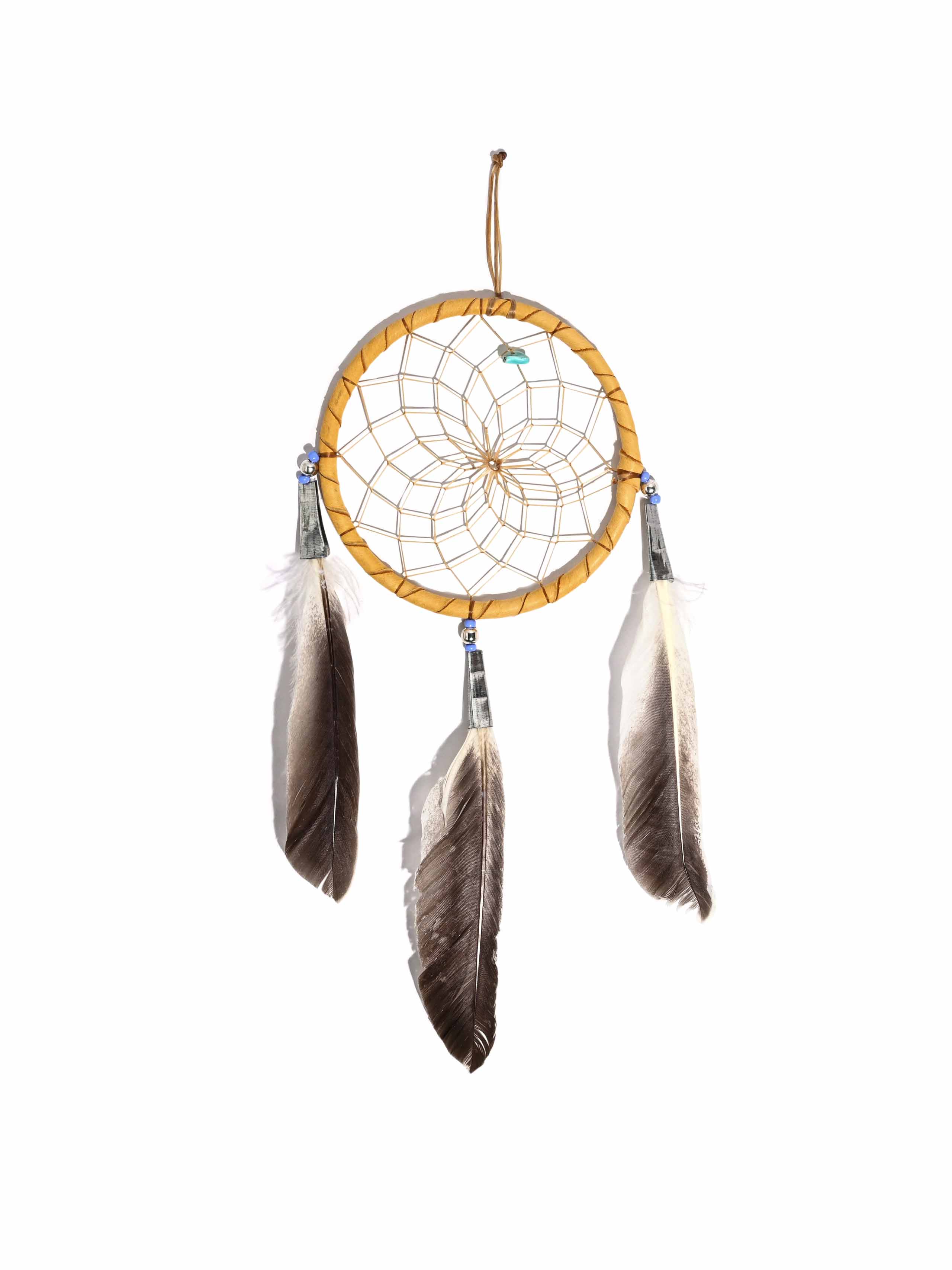 4" Turquoise Stone Dreamcatcher - Image 54