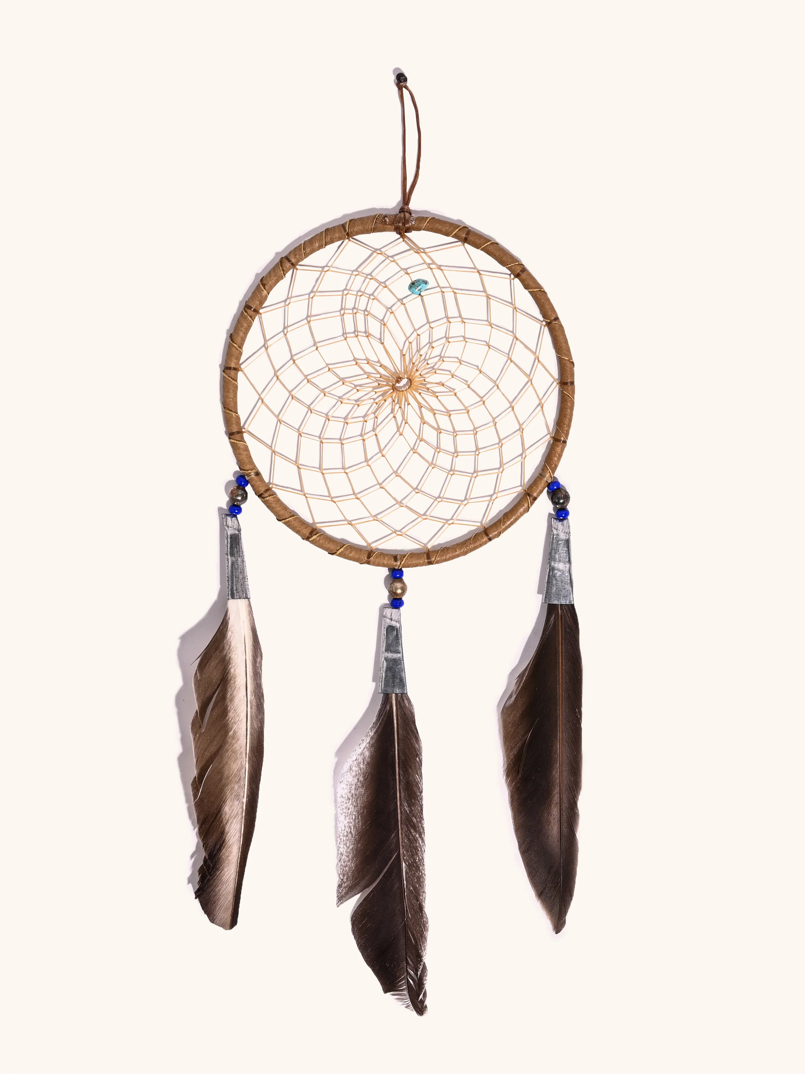 4" Turquoise Stone Dreamcatcher - Image 57
