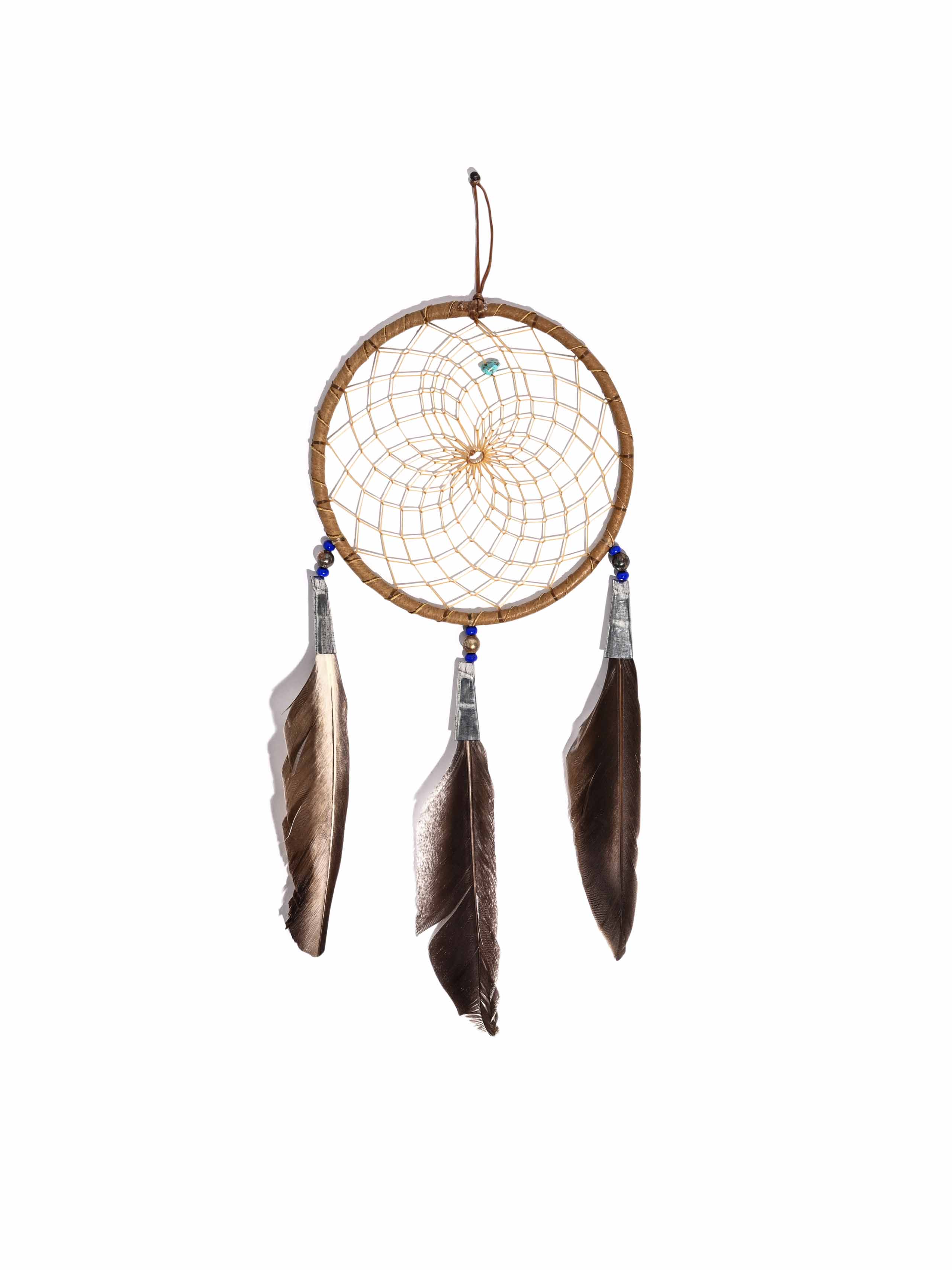 4" Turquoise Stone Dreamcatcher - Image 58