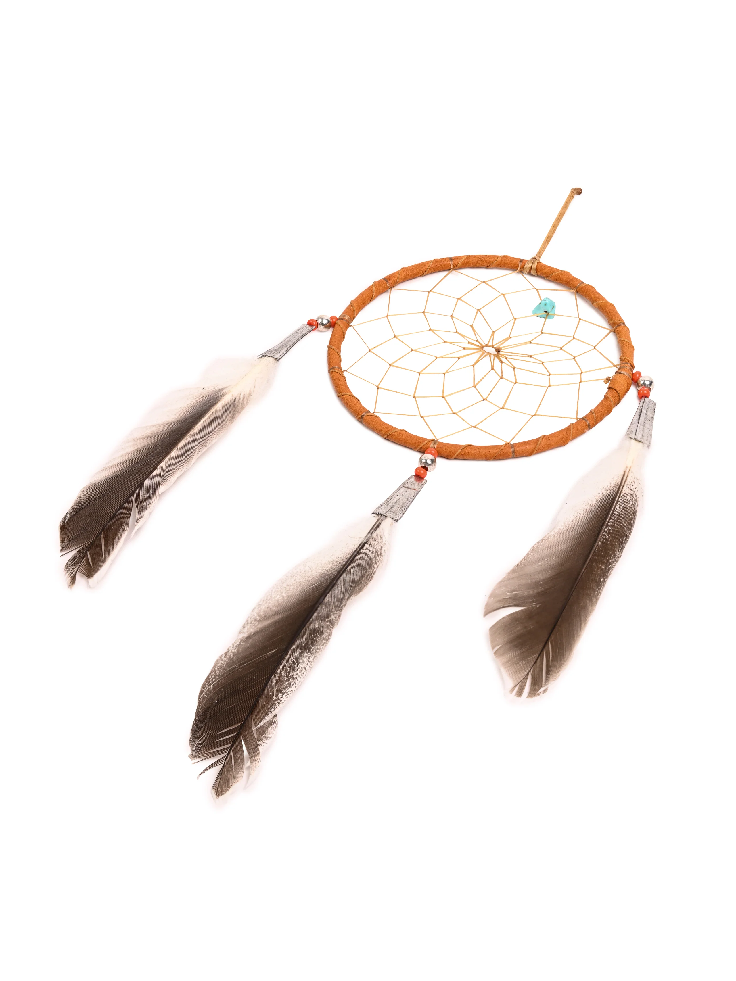 4" Turquoise Stone Dreamcatcher - Image 61