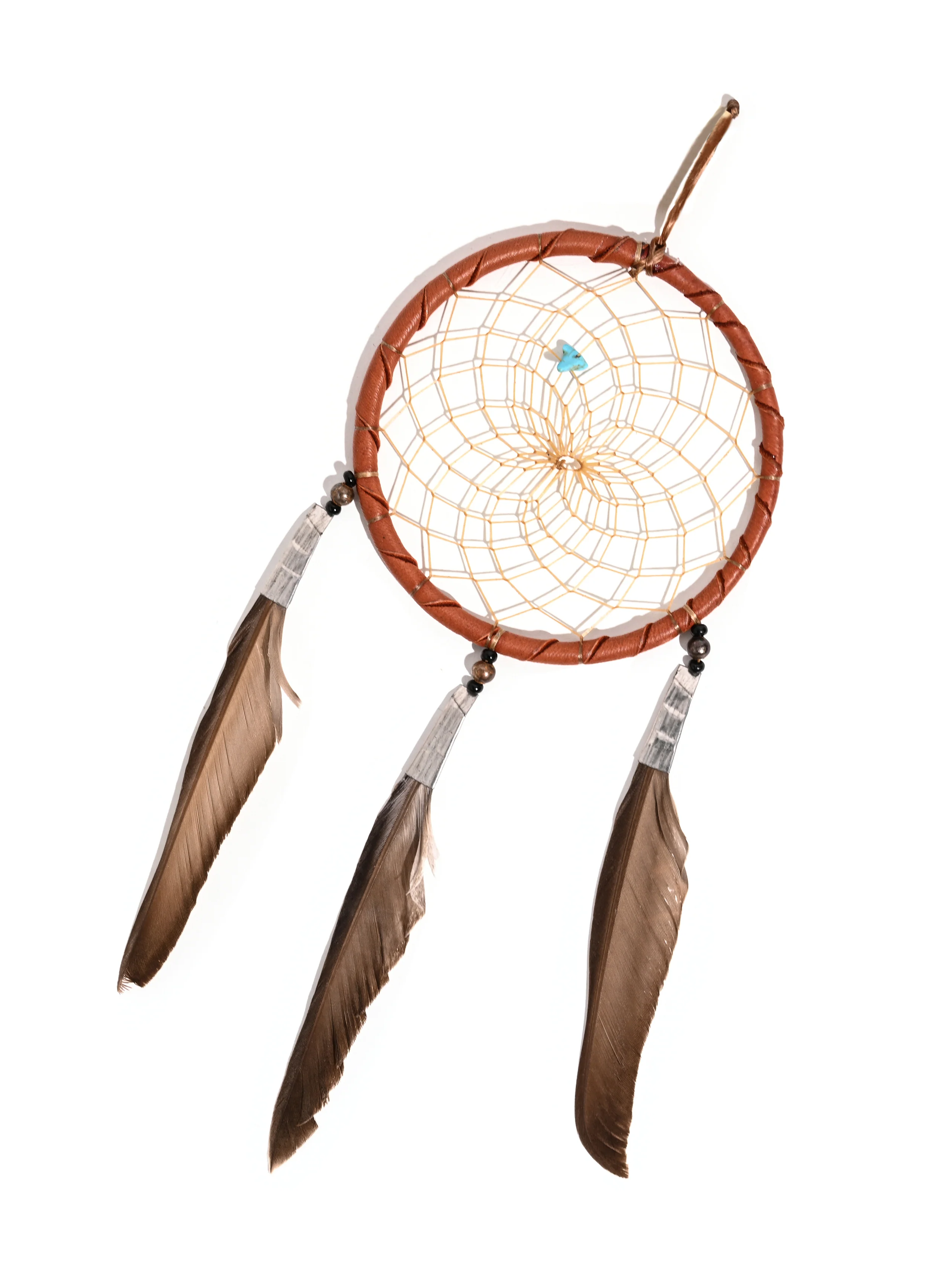 4" Turquoise Stone Dreamcatcher - Image 63