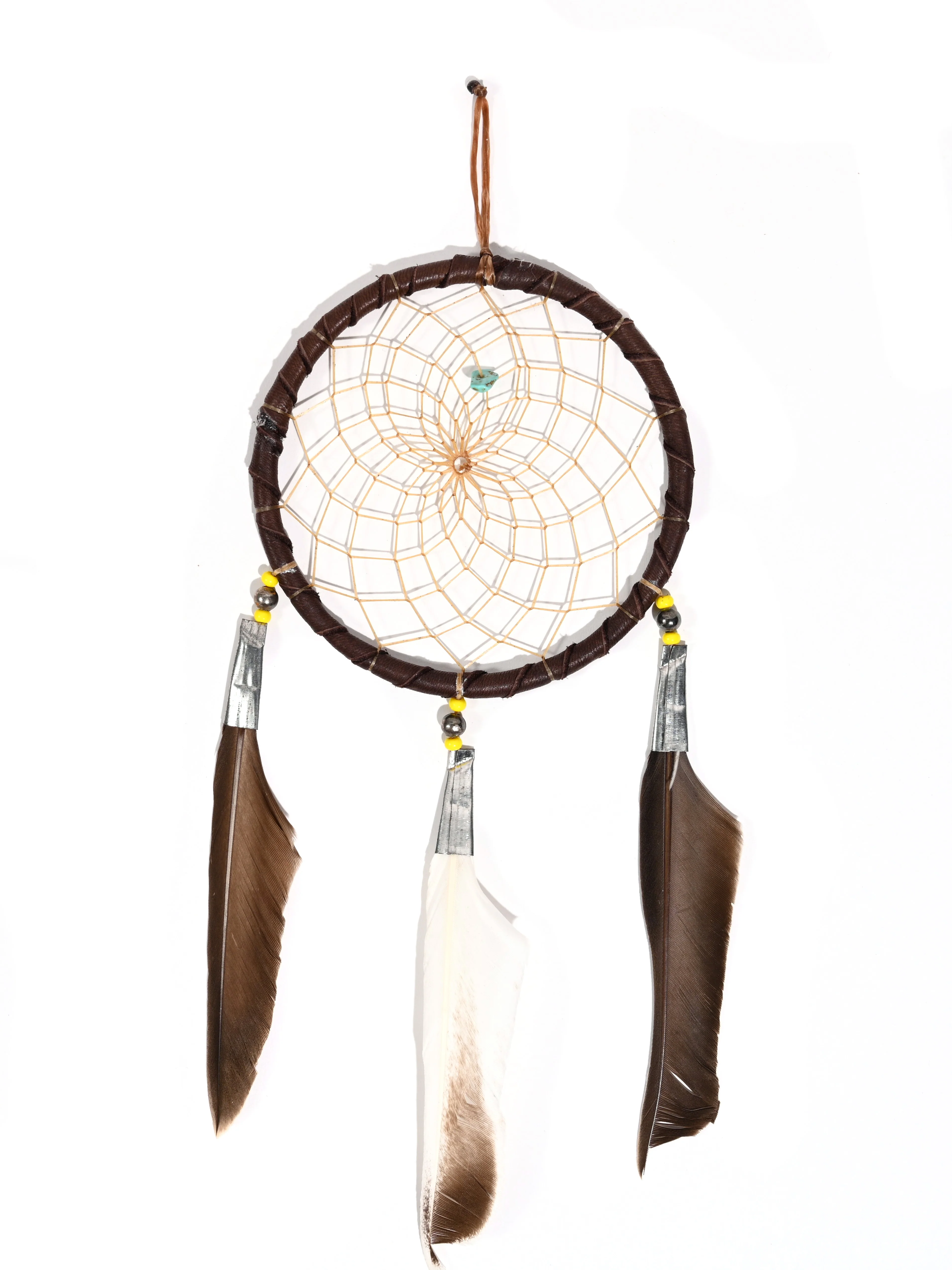 4" Turquoise Stone Dreamcatcher - Image 64