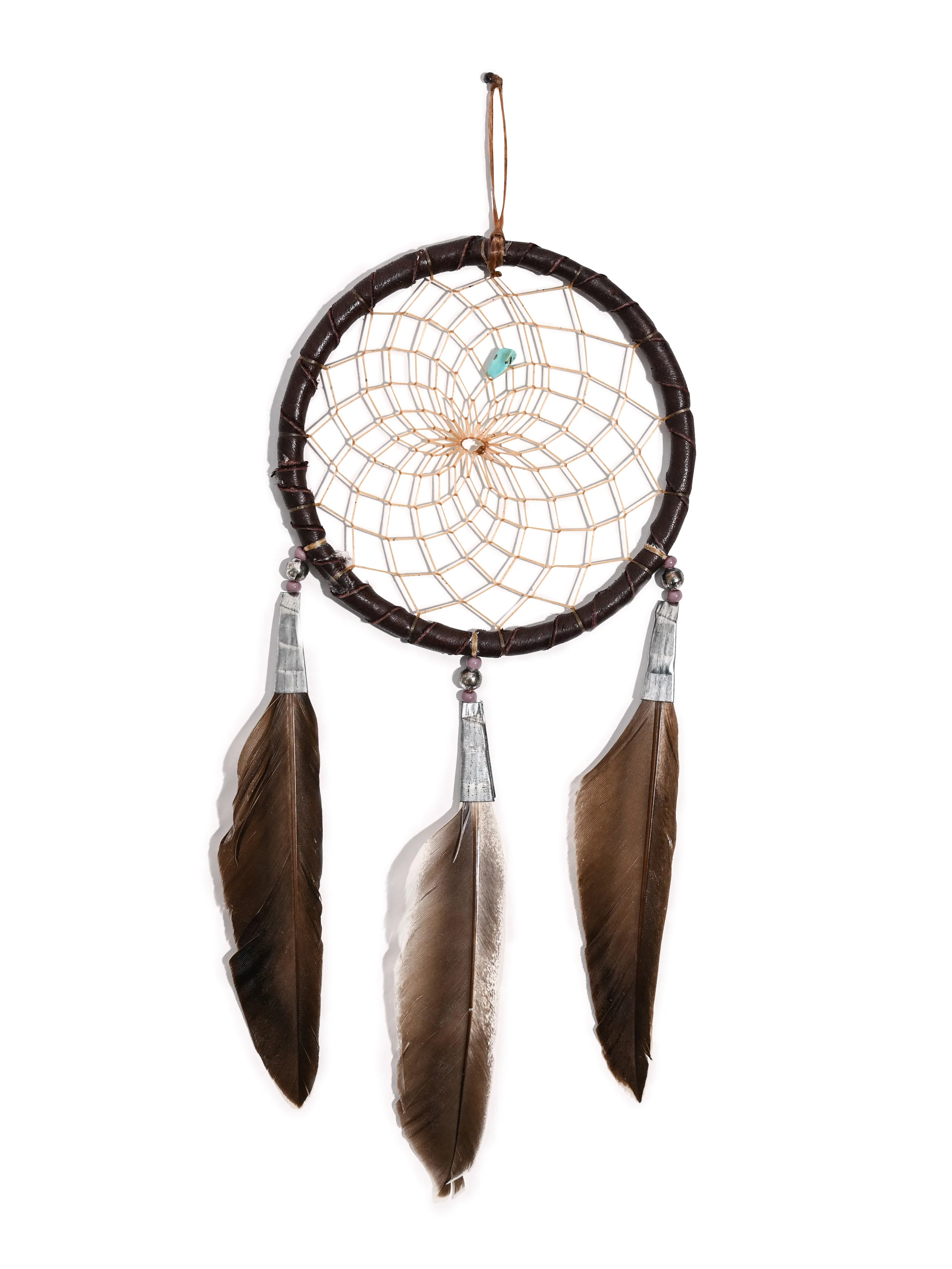 4" Turquoise Stone Dreamcatcher - Image 69