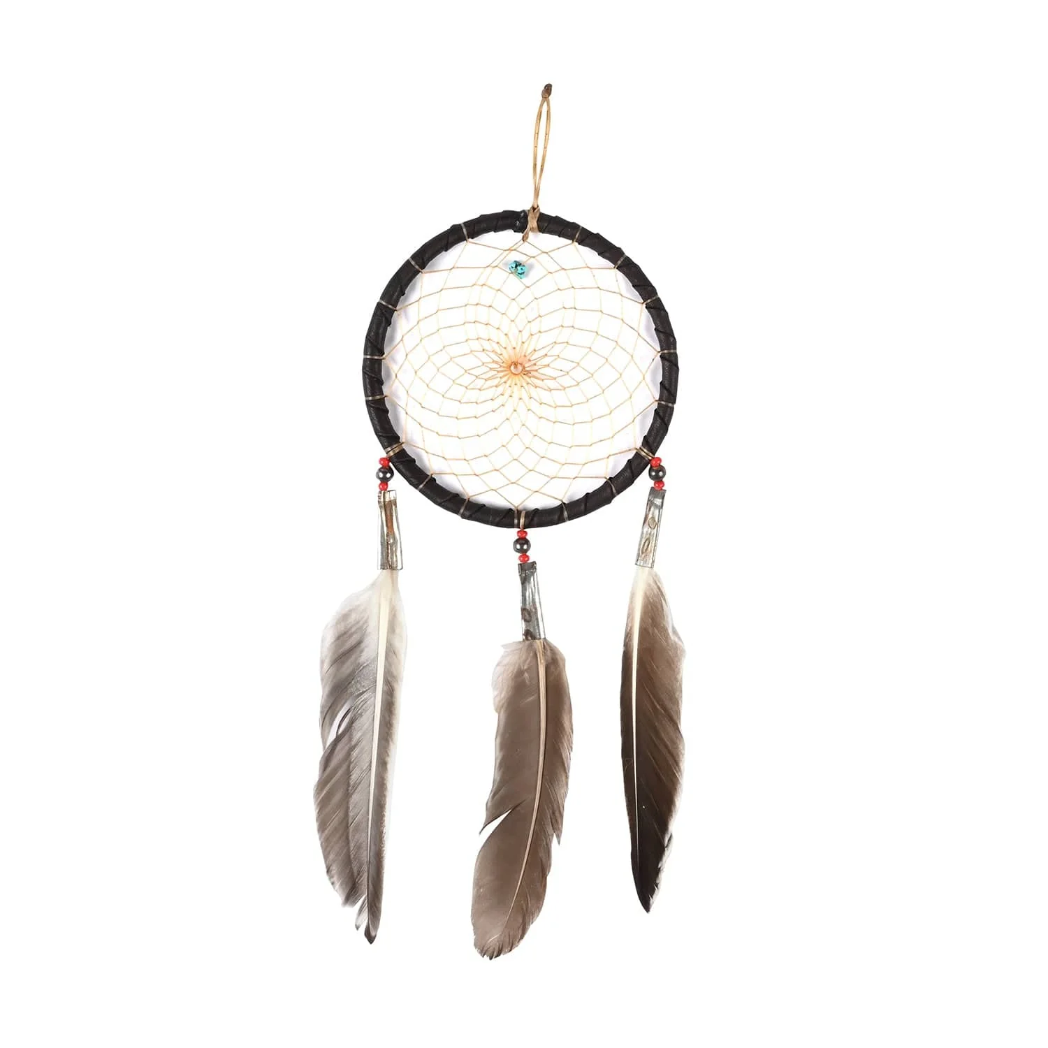 4" Turquoise Stone Dreamcatcher - Image 7