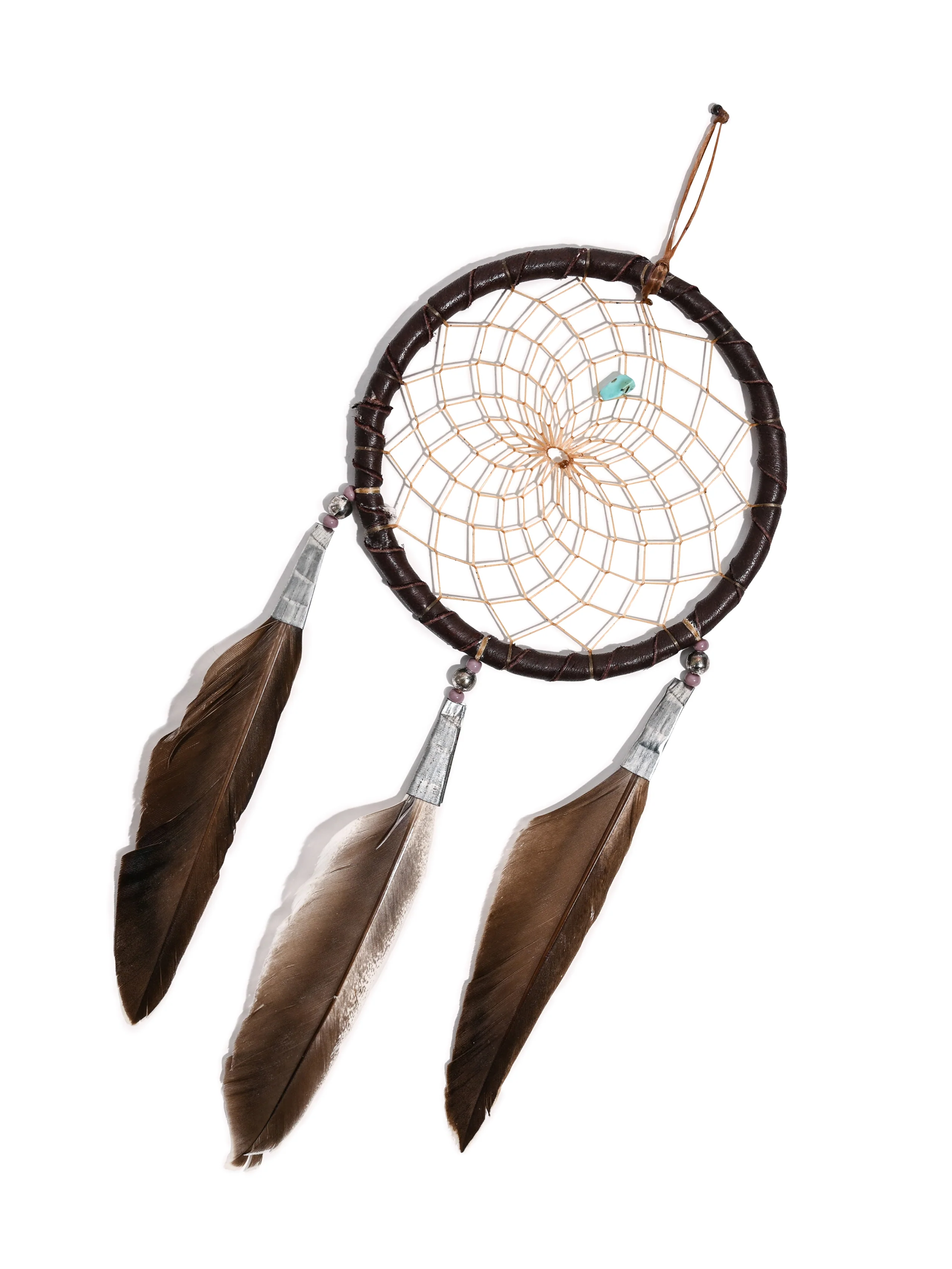 4" Turquoise Stone Dreamcatcher - Image 70