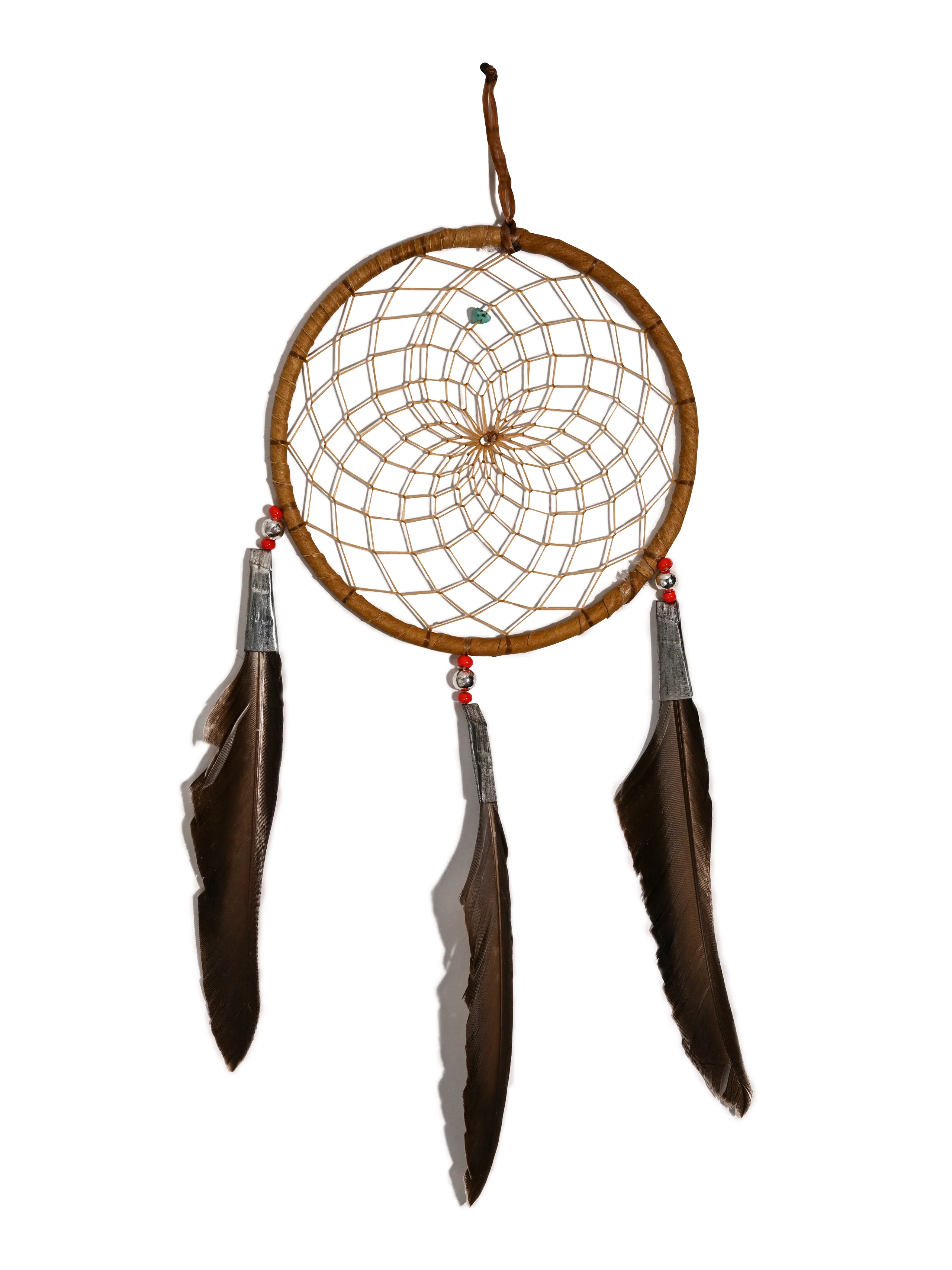 4" Turquoise Stone Dreamcatcher - Image 71