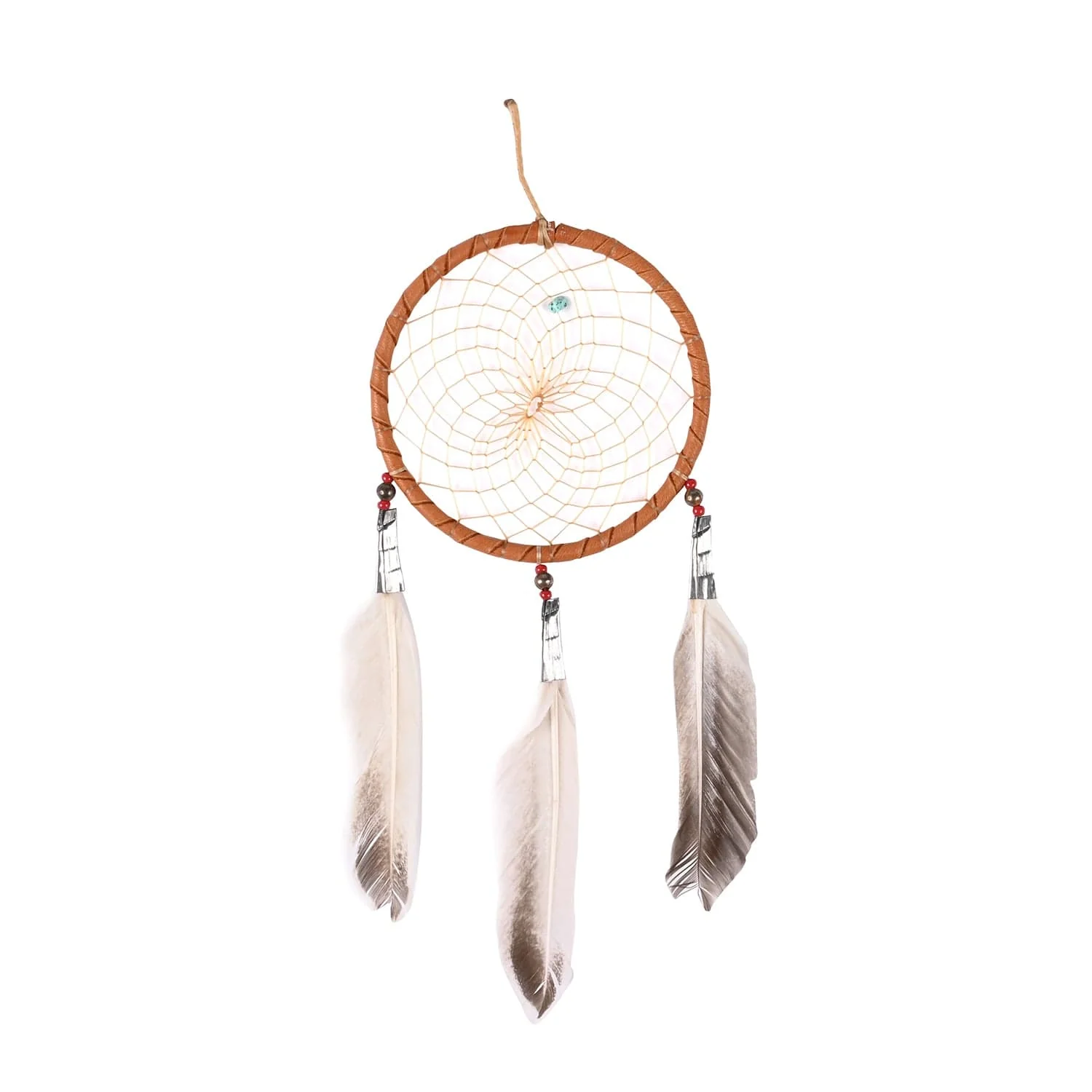 4" Turquoise Stone Dreamcatcher - Image 9