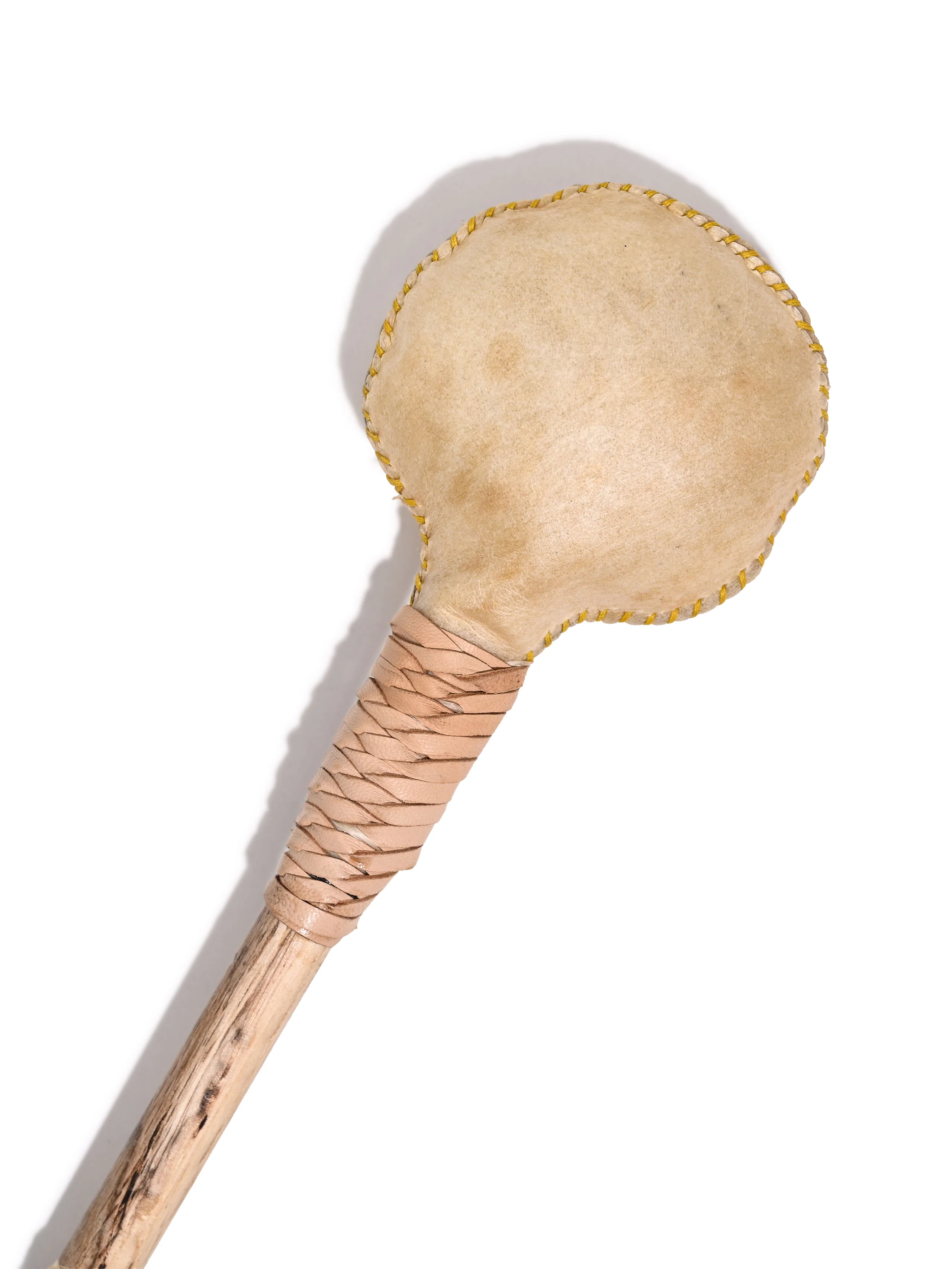 Elk Hide Beaded Rattle - Image 12