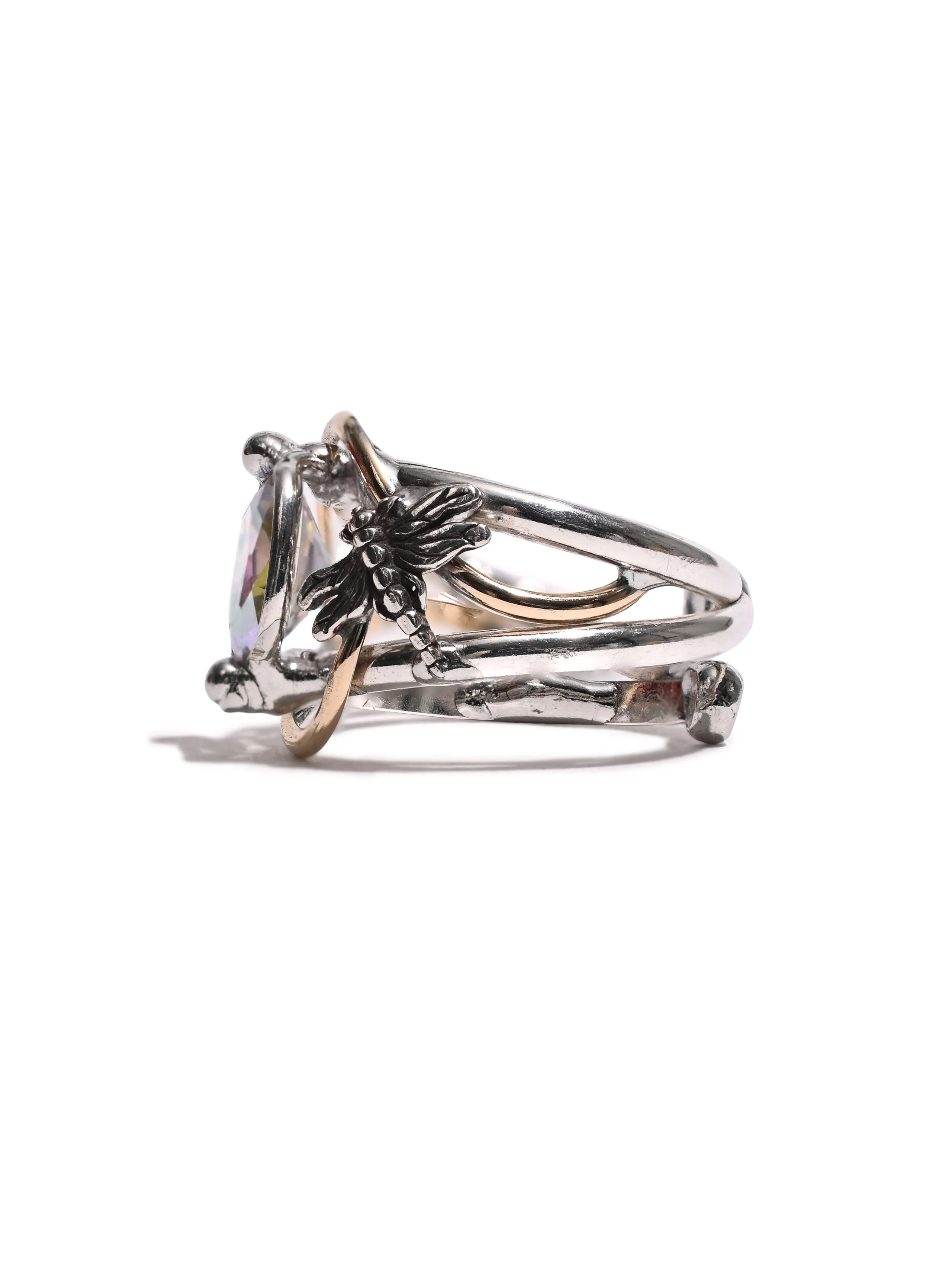 Faceted Angel Aura Ring - Image 4
