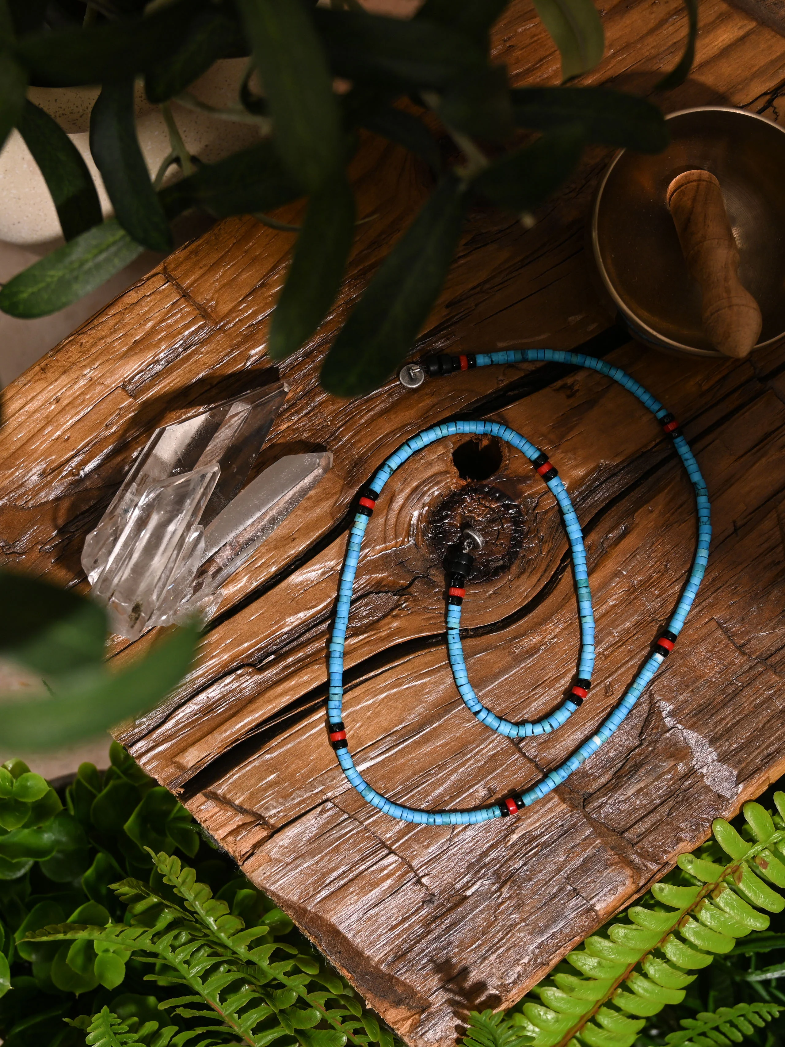 Heishi Collection: Fine Turquoise Necklace