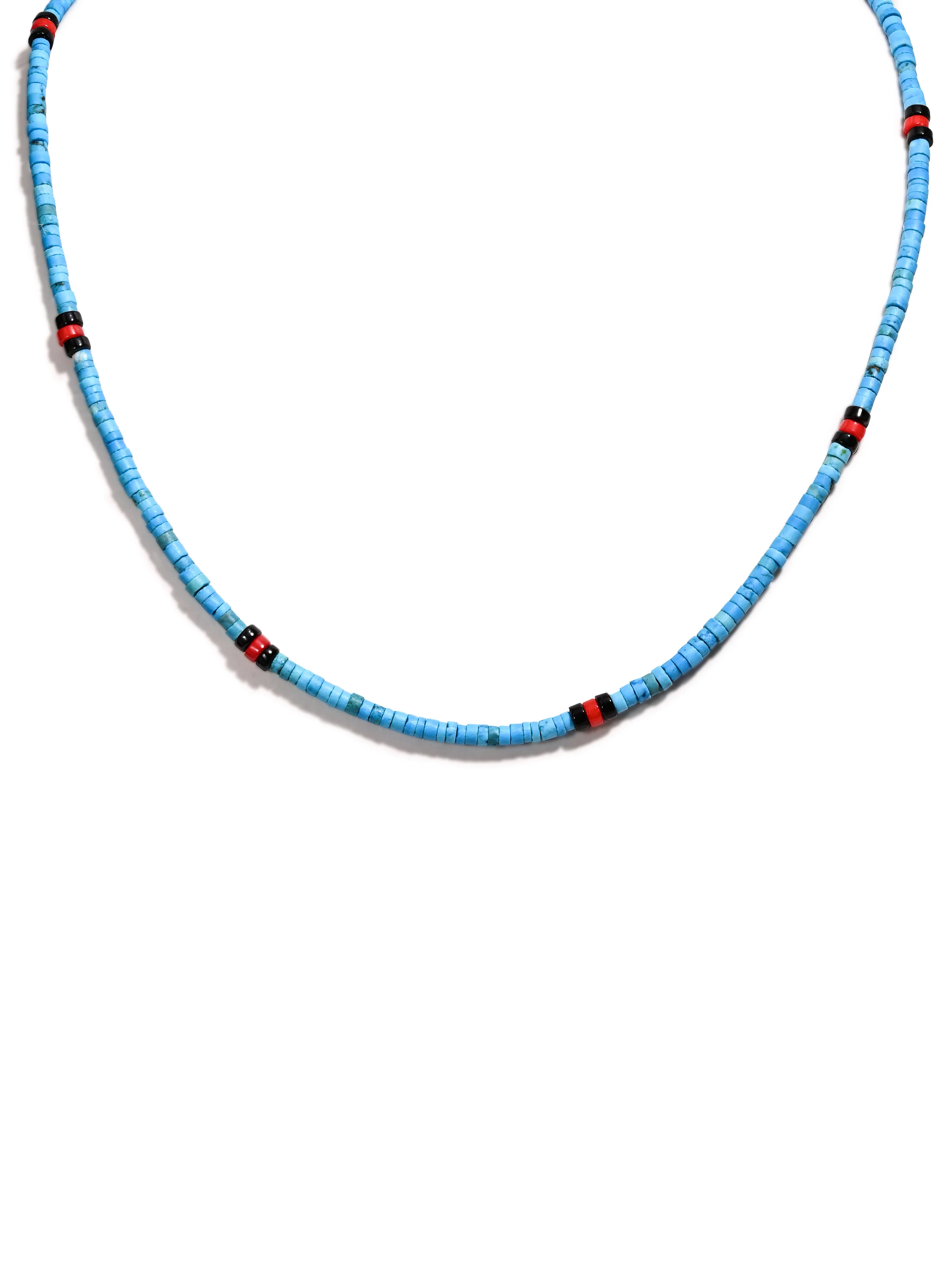 Heishi Collection: Fine Turquoise Necklace - Image 2
