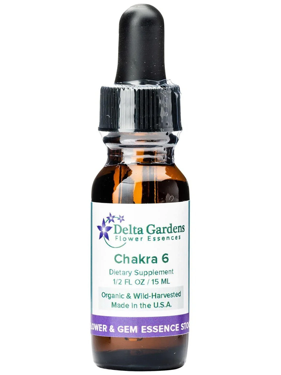 Flower & Gem Essence - Brow - Chakra 6