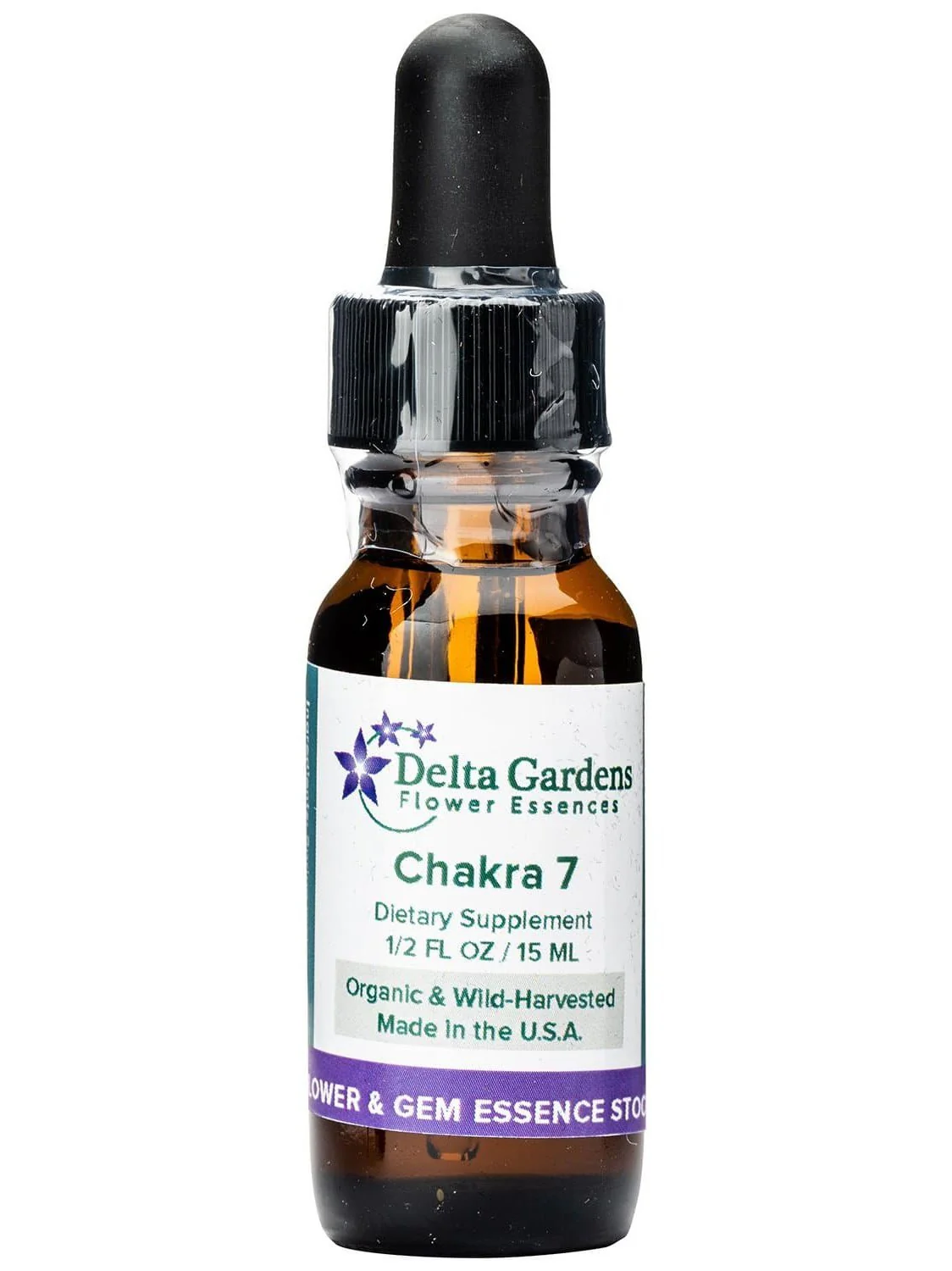 Flower & Gem Essence - Crown - Chakra 7