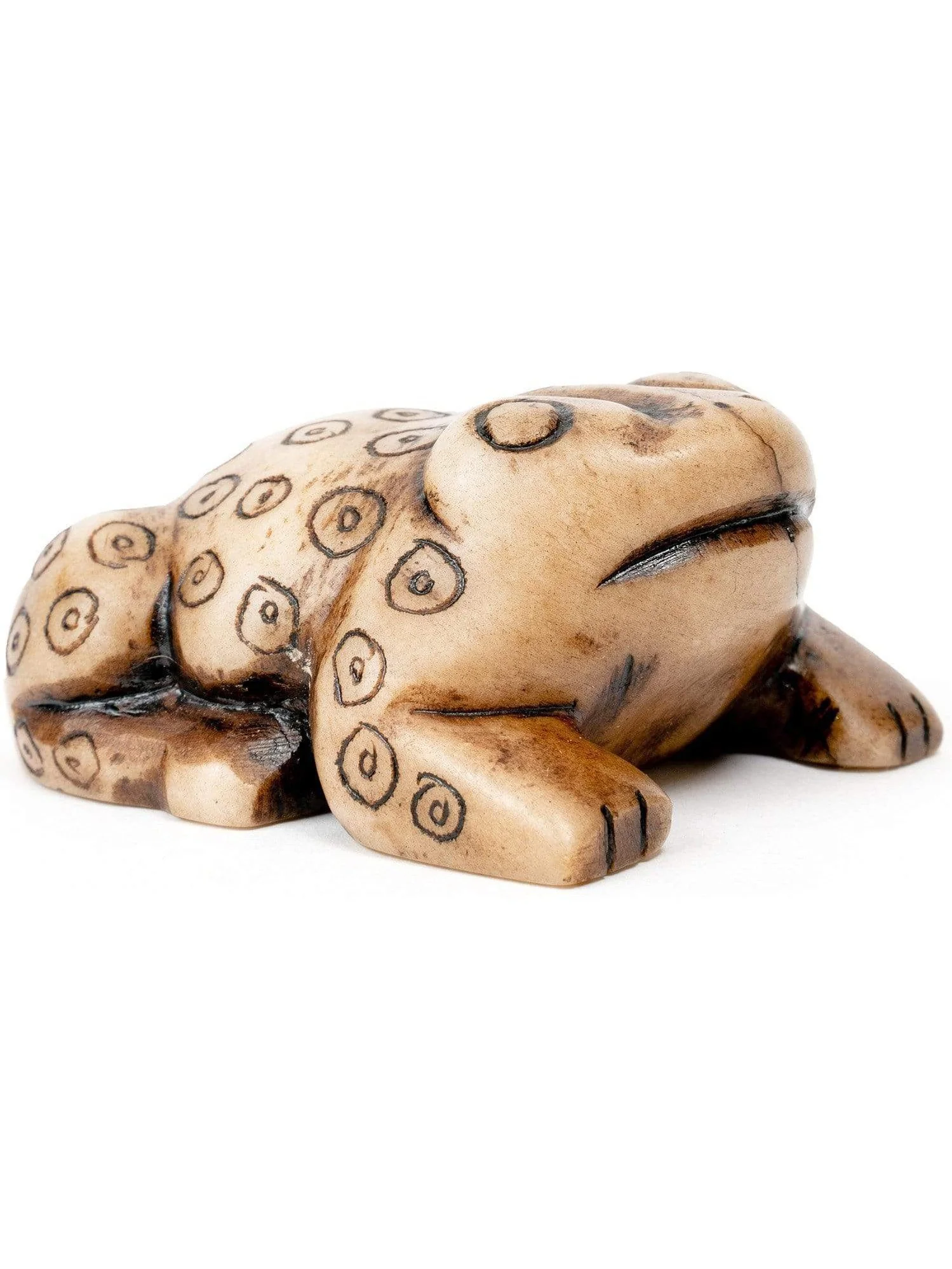 Hand Carved Stone Frog - Image 3