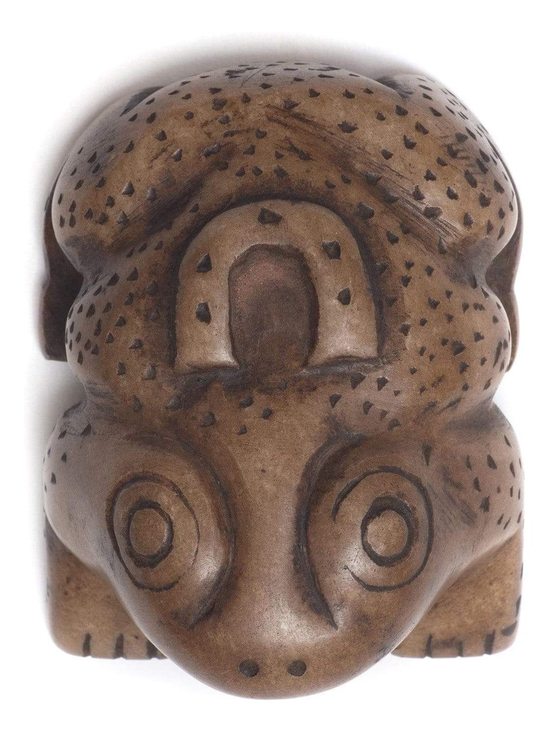 Hand Carved Stone Frog - Image 5