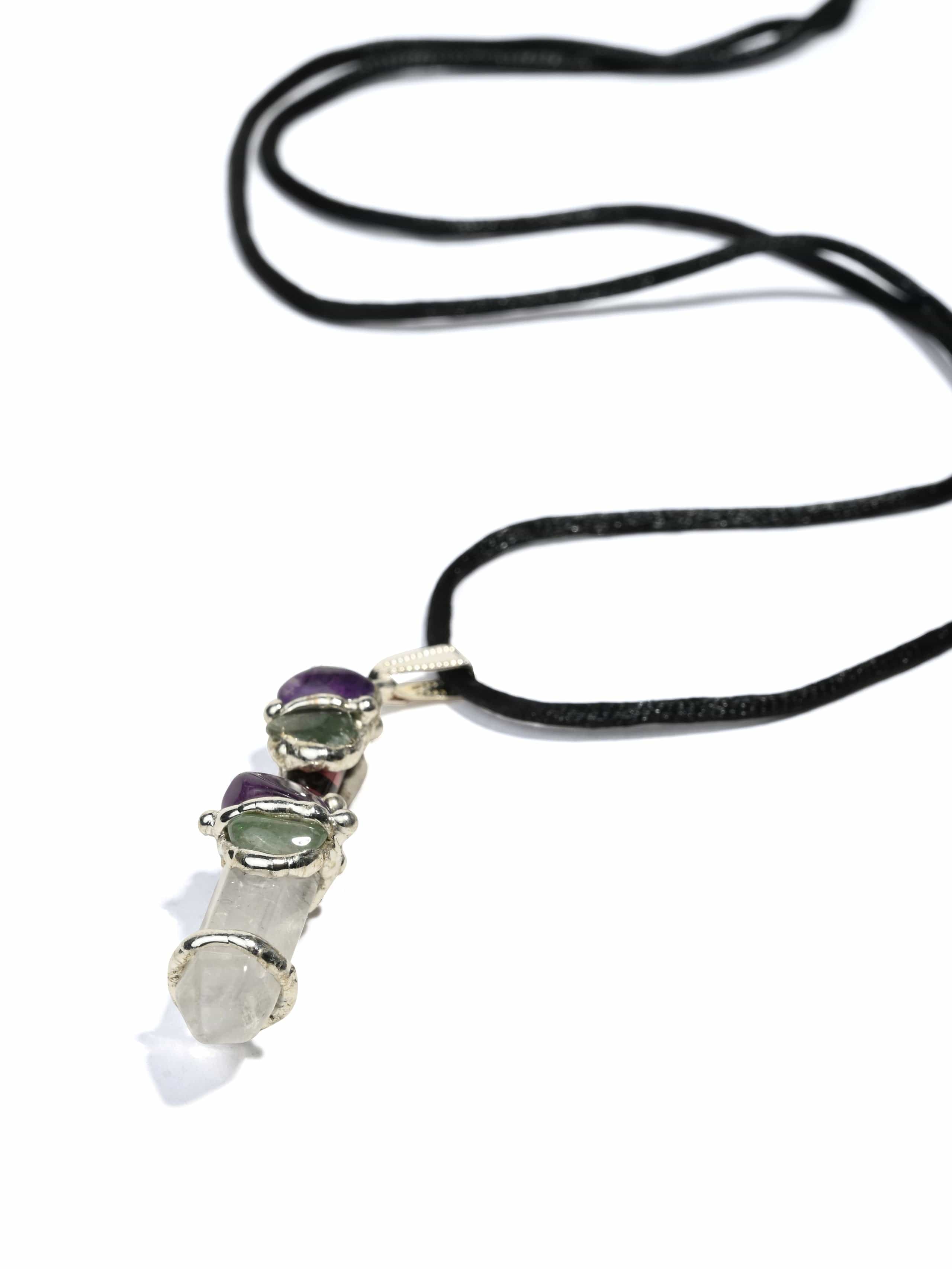 Healer Baby Wand Gemstone Pendant - Image 3
