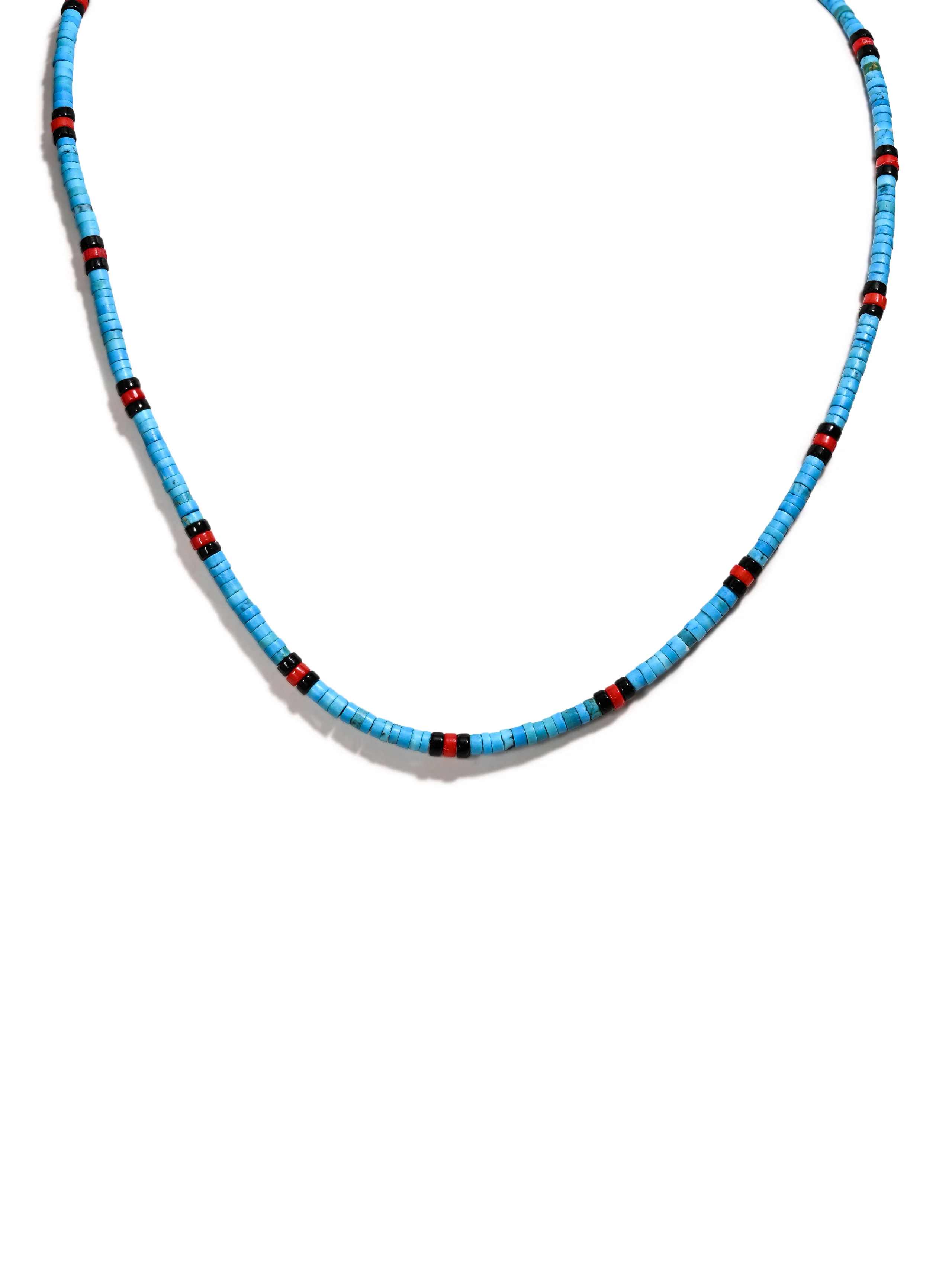 Heishi Collection: Handcrafted Fine Turquoise Necklace - Image 2
