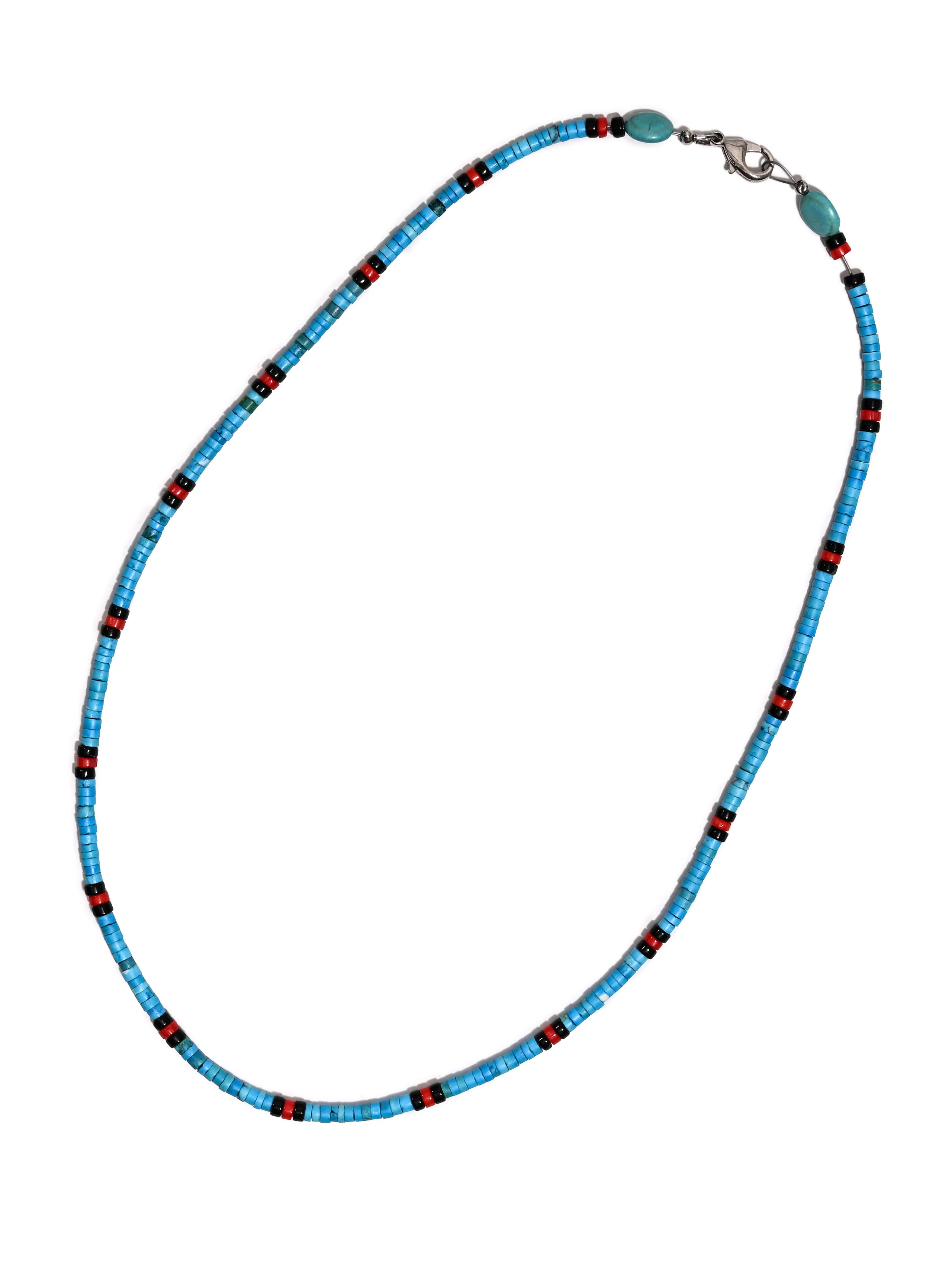 Heishi Collection: Handcrafted Fine Turquoise Necklace - Image 3