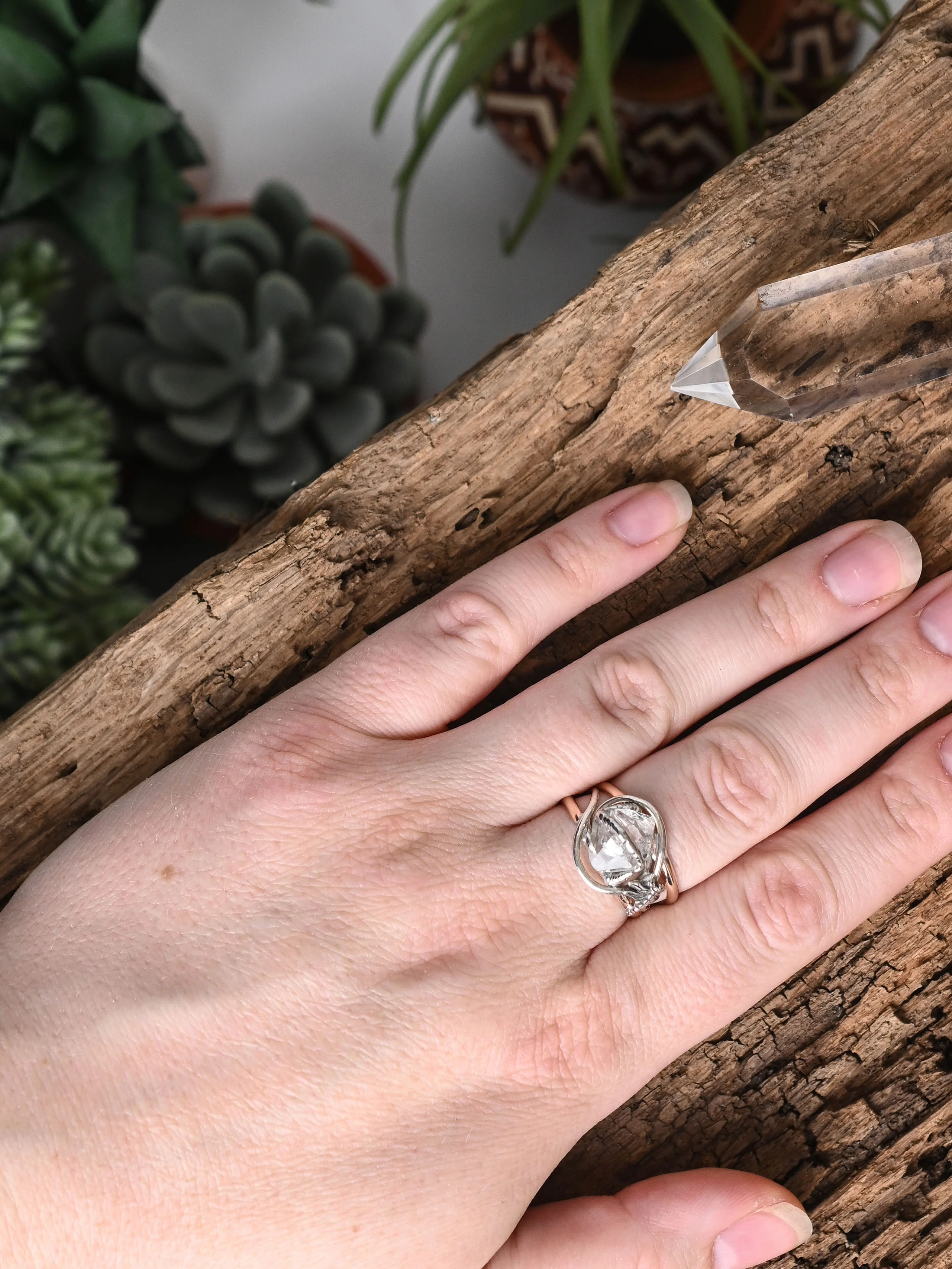 Herkimer Diamond Ring - Image 5