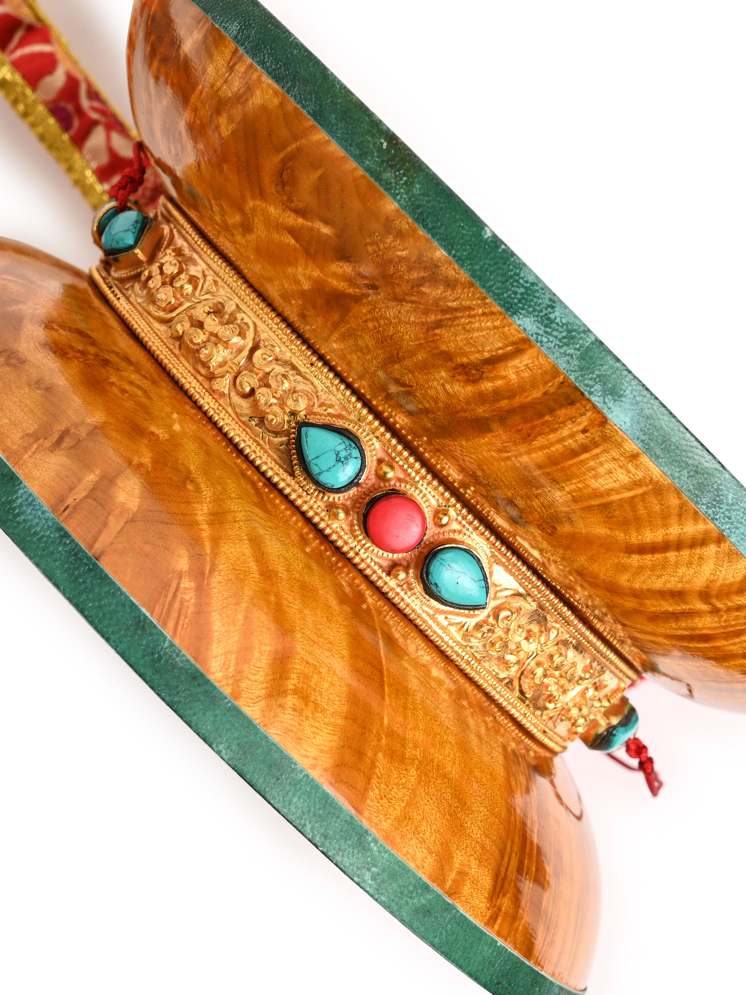 High Quality Tibetan Chod Damaru Hand Drum - Image 3