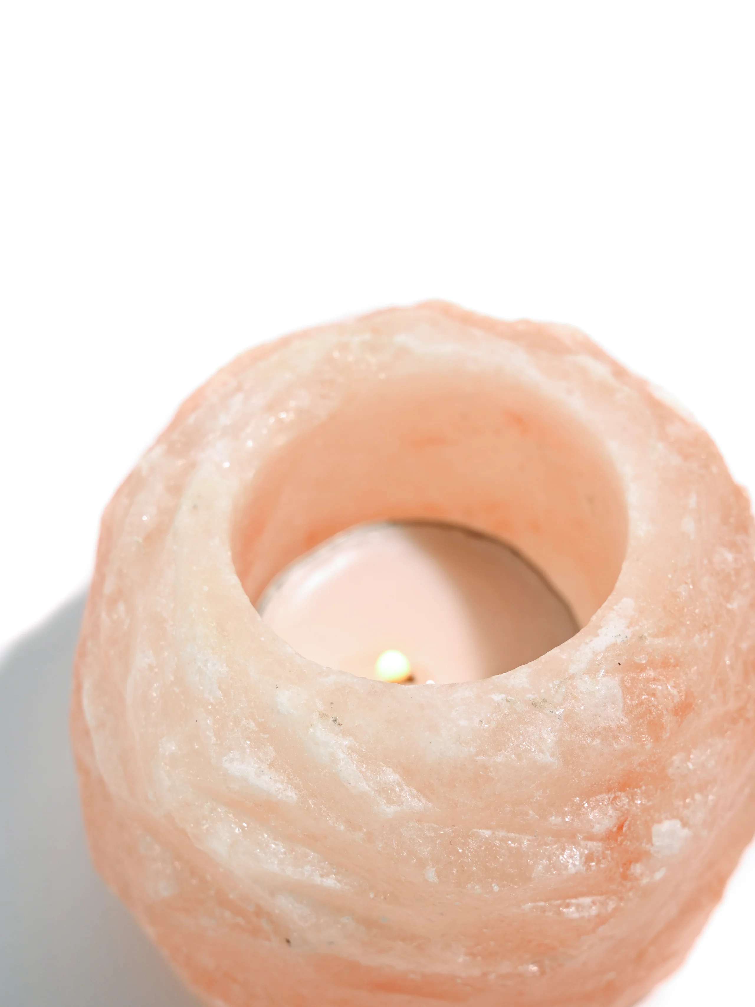 Himalayan Salt Tea Light Holder - Image 2