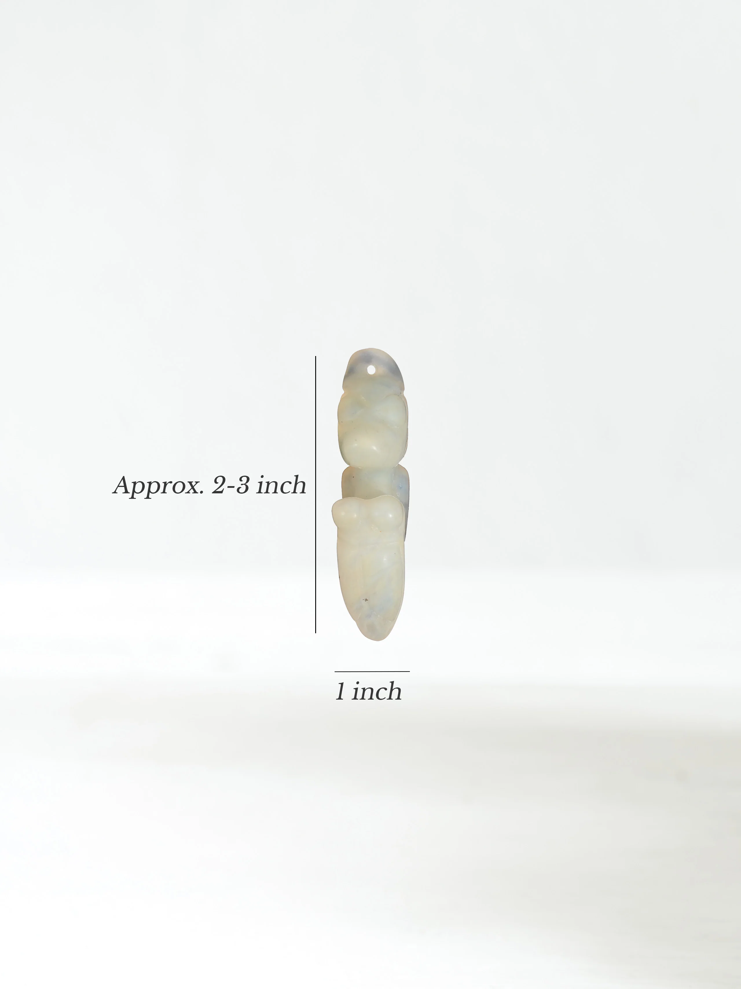 Hongshan Carved Clear Ice Opal - Image 31
