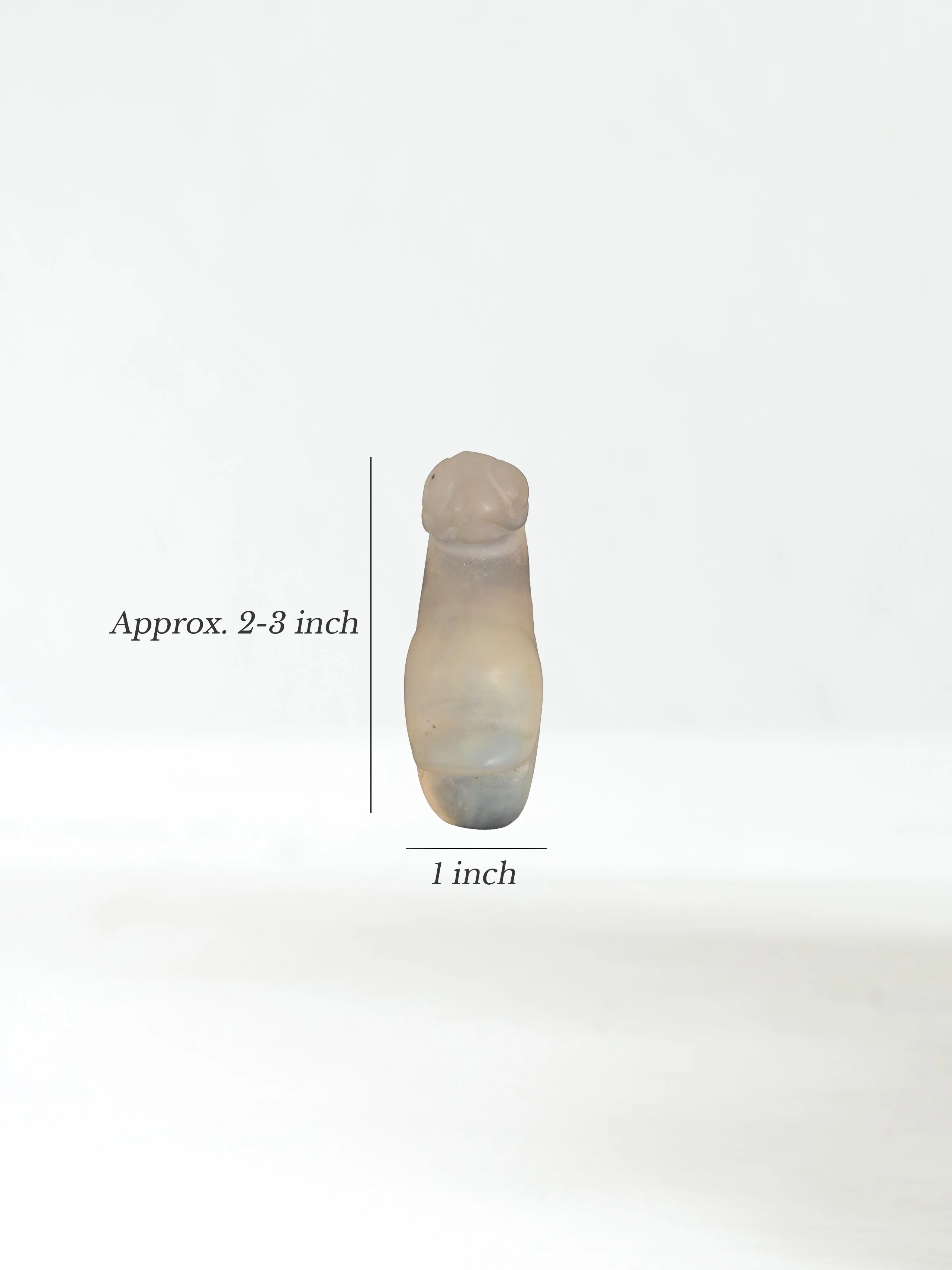 Hongshan Crystal Carved Apollo Sun God - Image 10