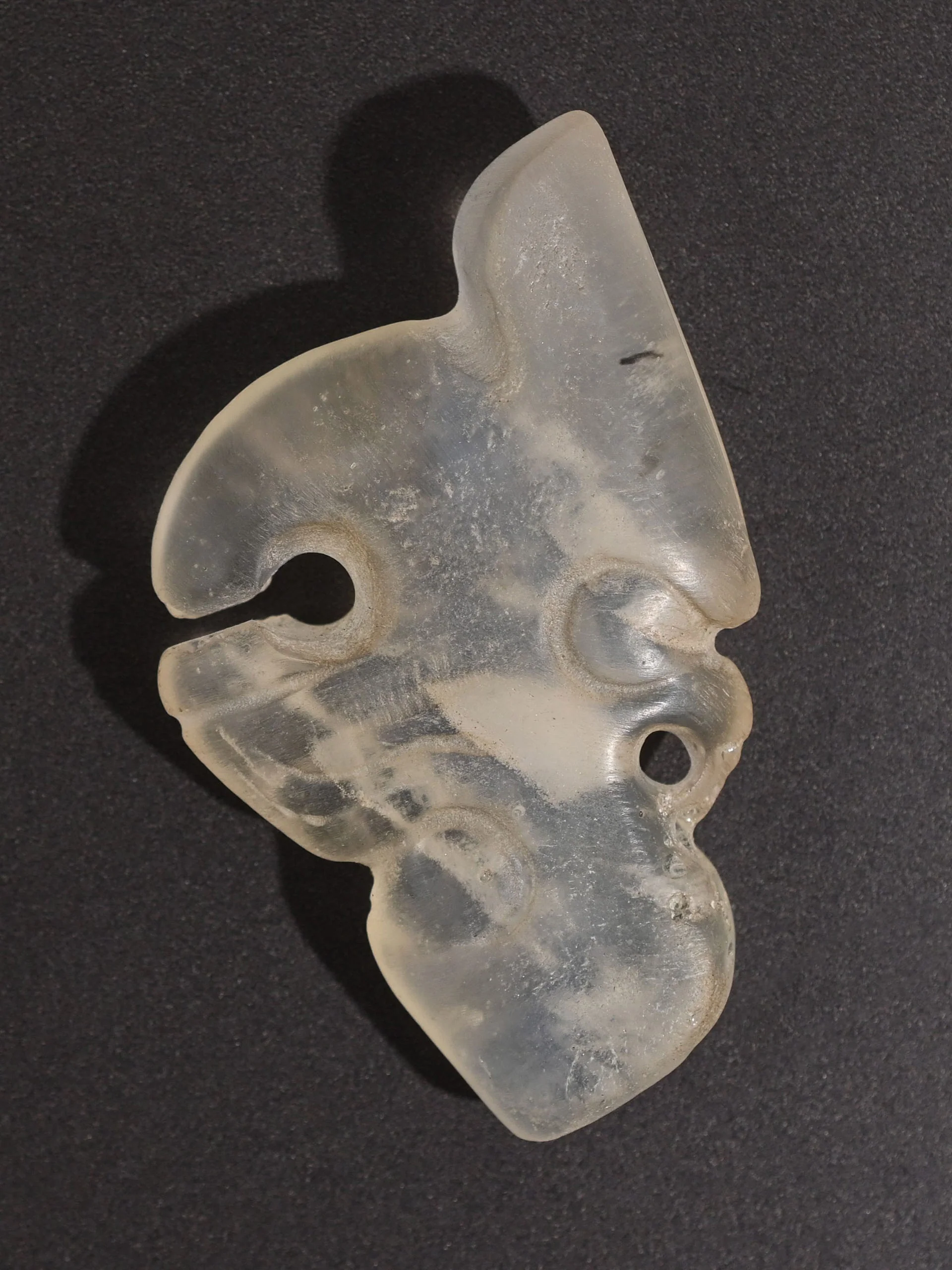 Hongshan Crystal Carved Apollo Sun God - Image 12