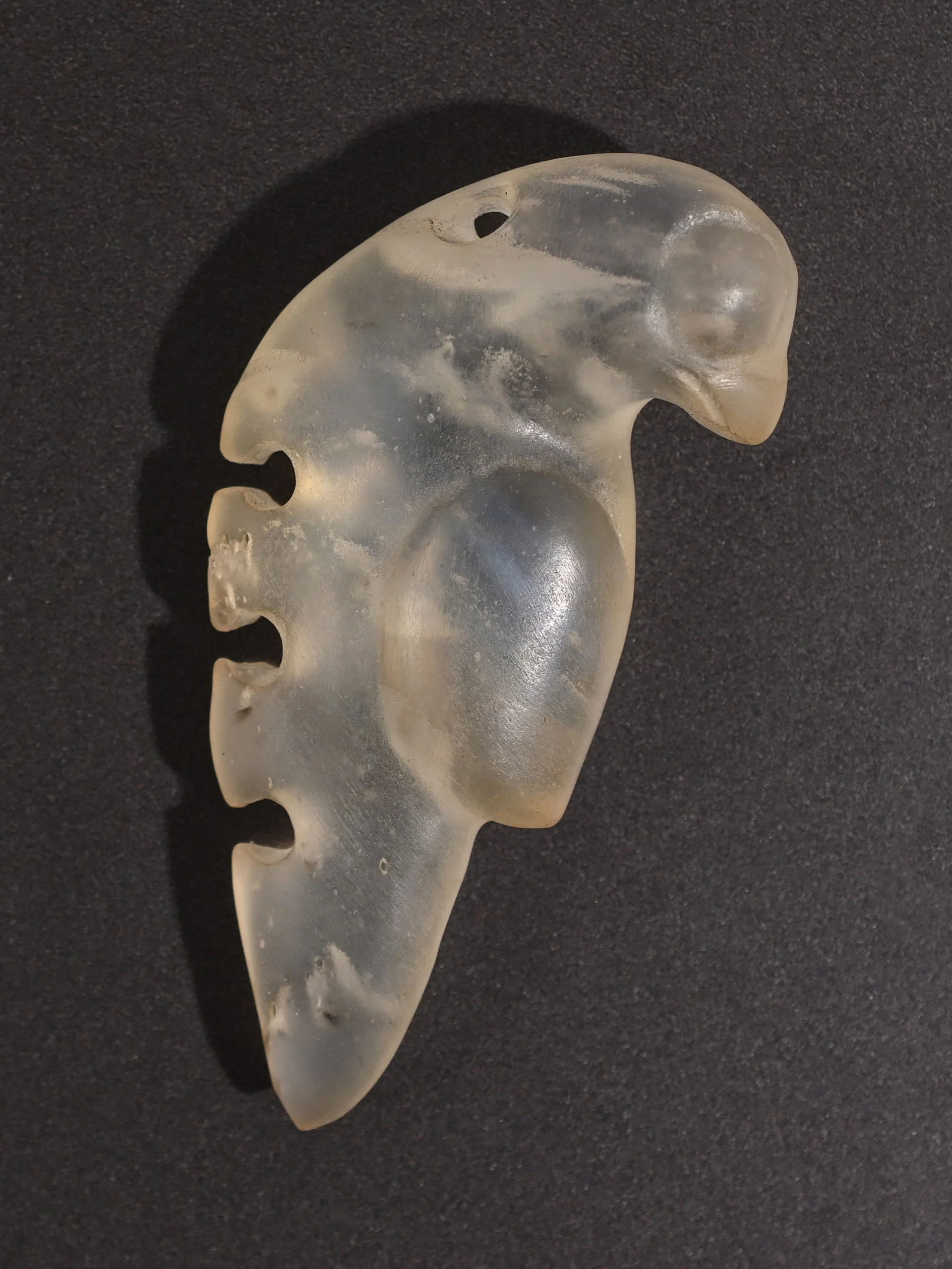 Hongshan Crystal Carved Apollo Sun God - Image 26