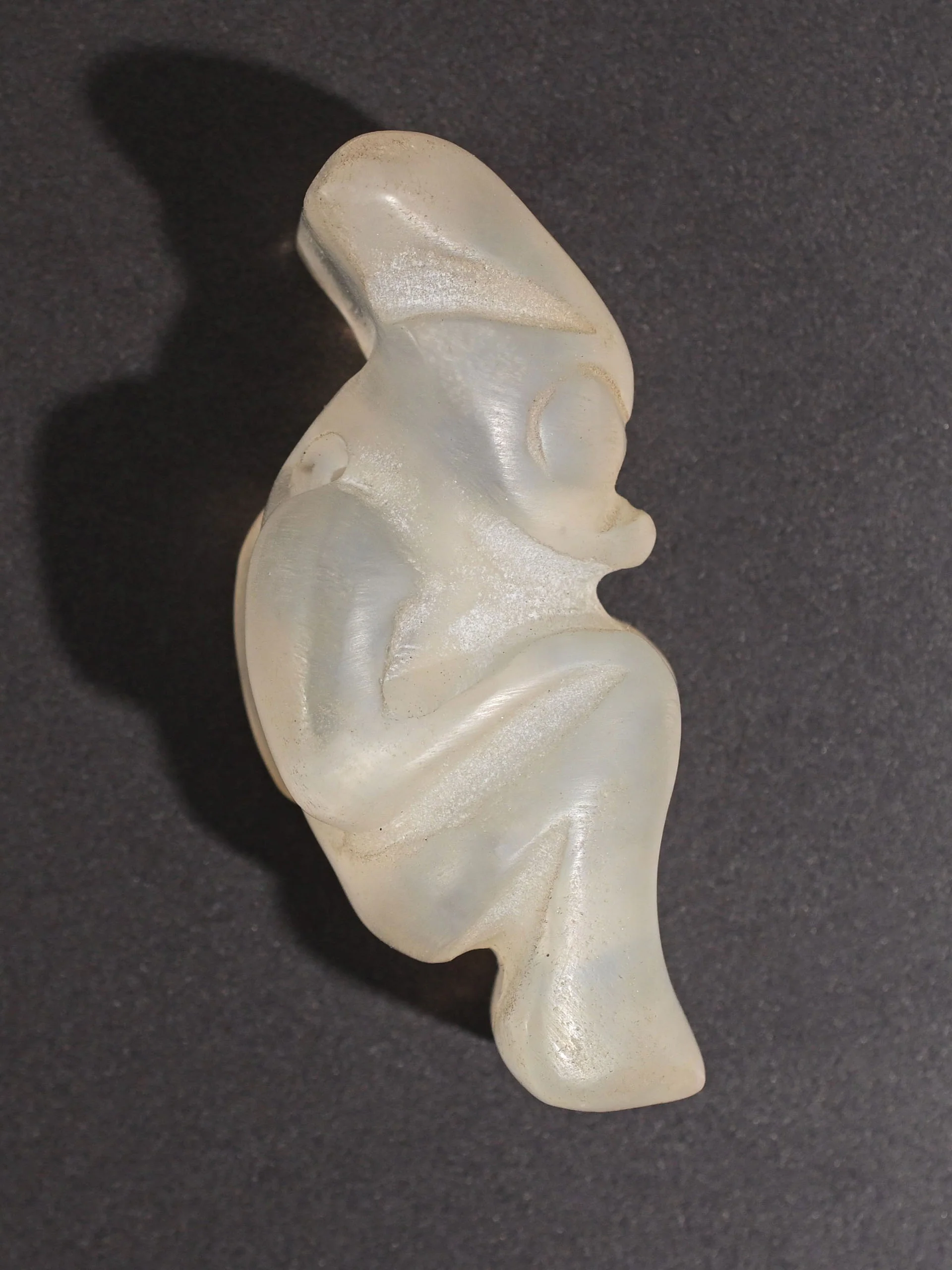 Hongshan Crystal Carved Shaman-figure - Image 9