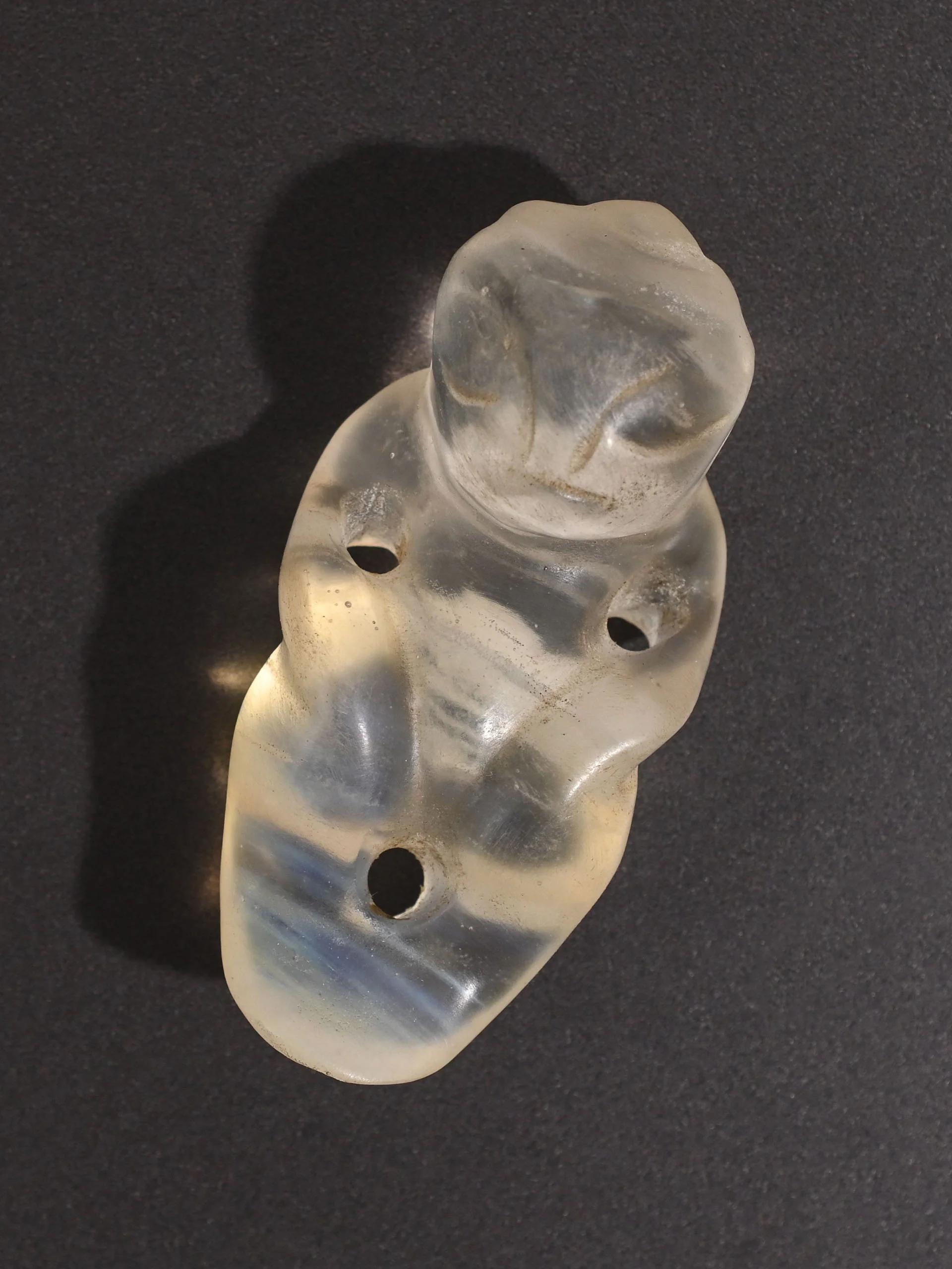 Hongshan Opal - Shamanistic Seated Figure