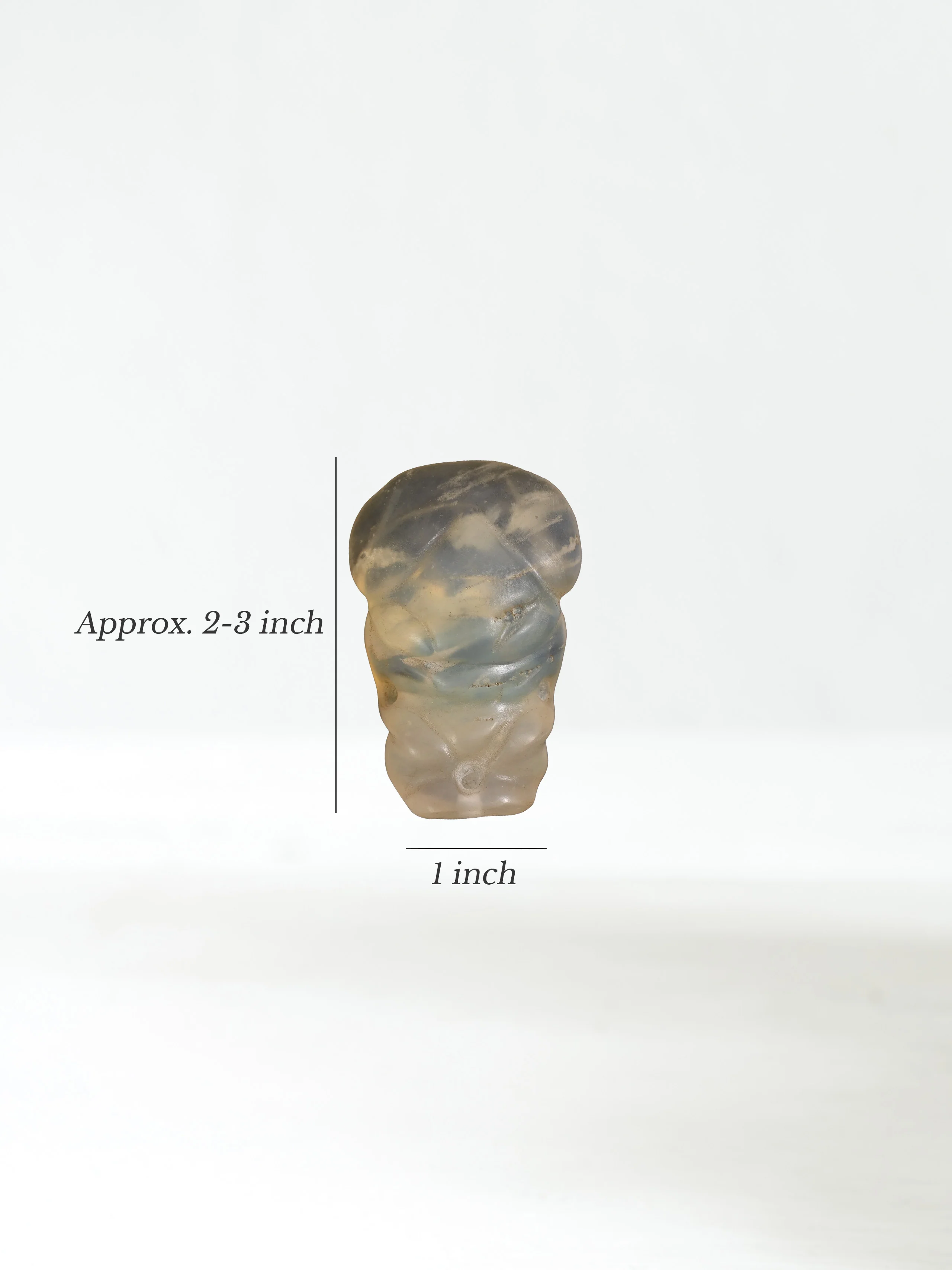 Hongshan Opal - Shamanistic Seated Figure - Image 10