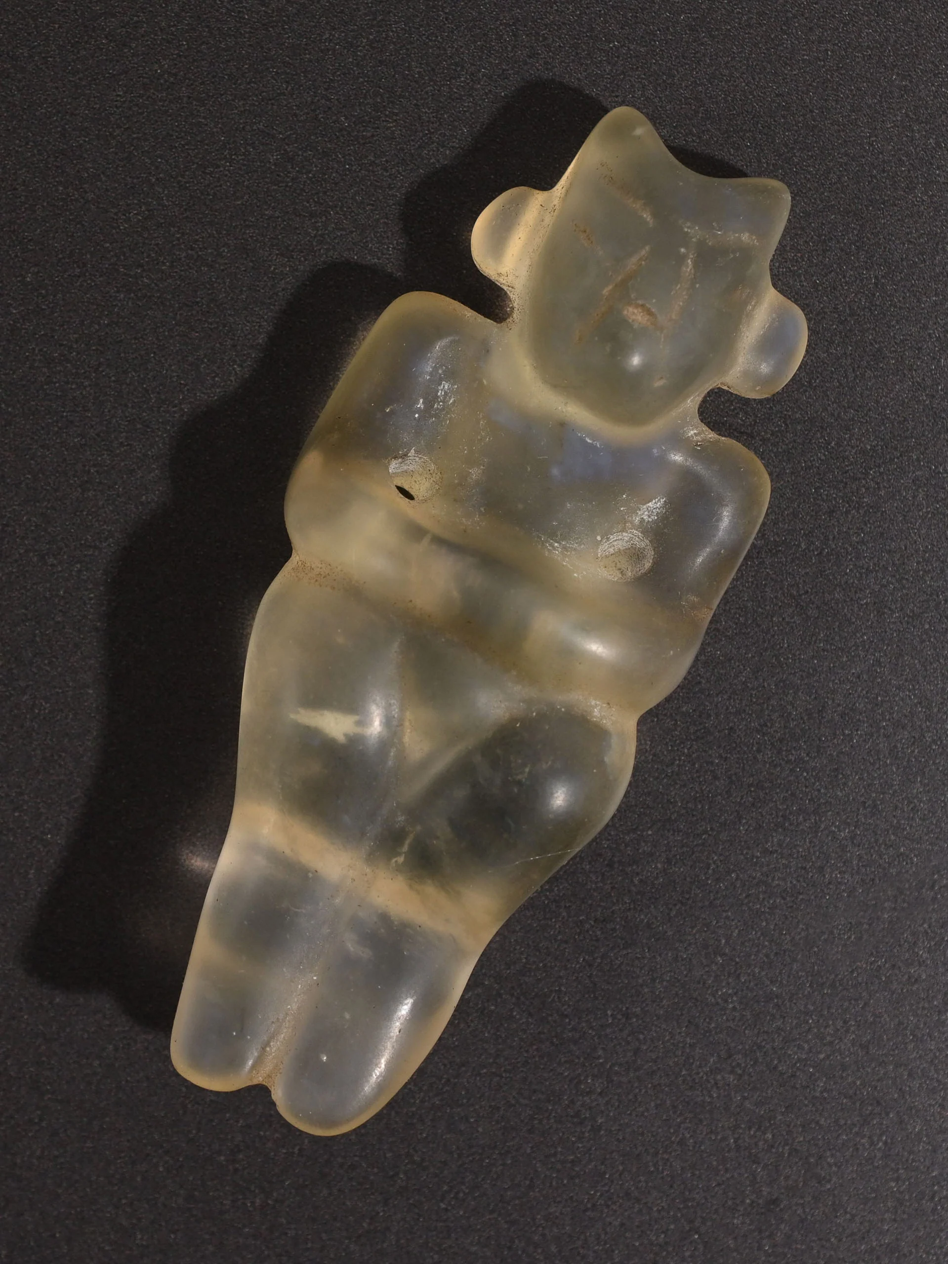Hongshan Opal - Shamanistic Seated Figure - Image 11
