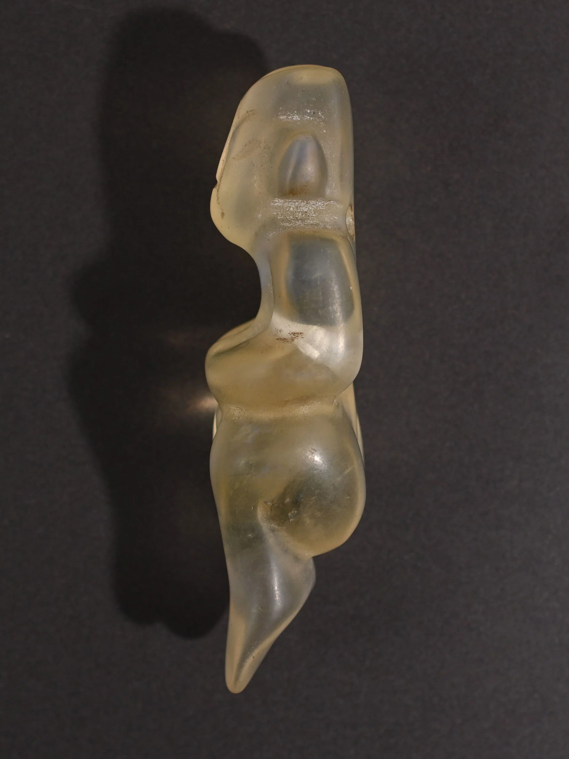 Hongshan Opal - Shamanistic Seated Figure - Image 12