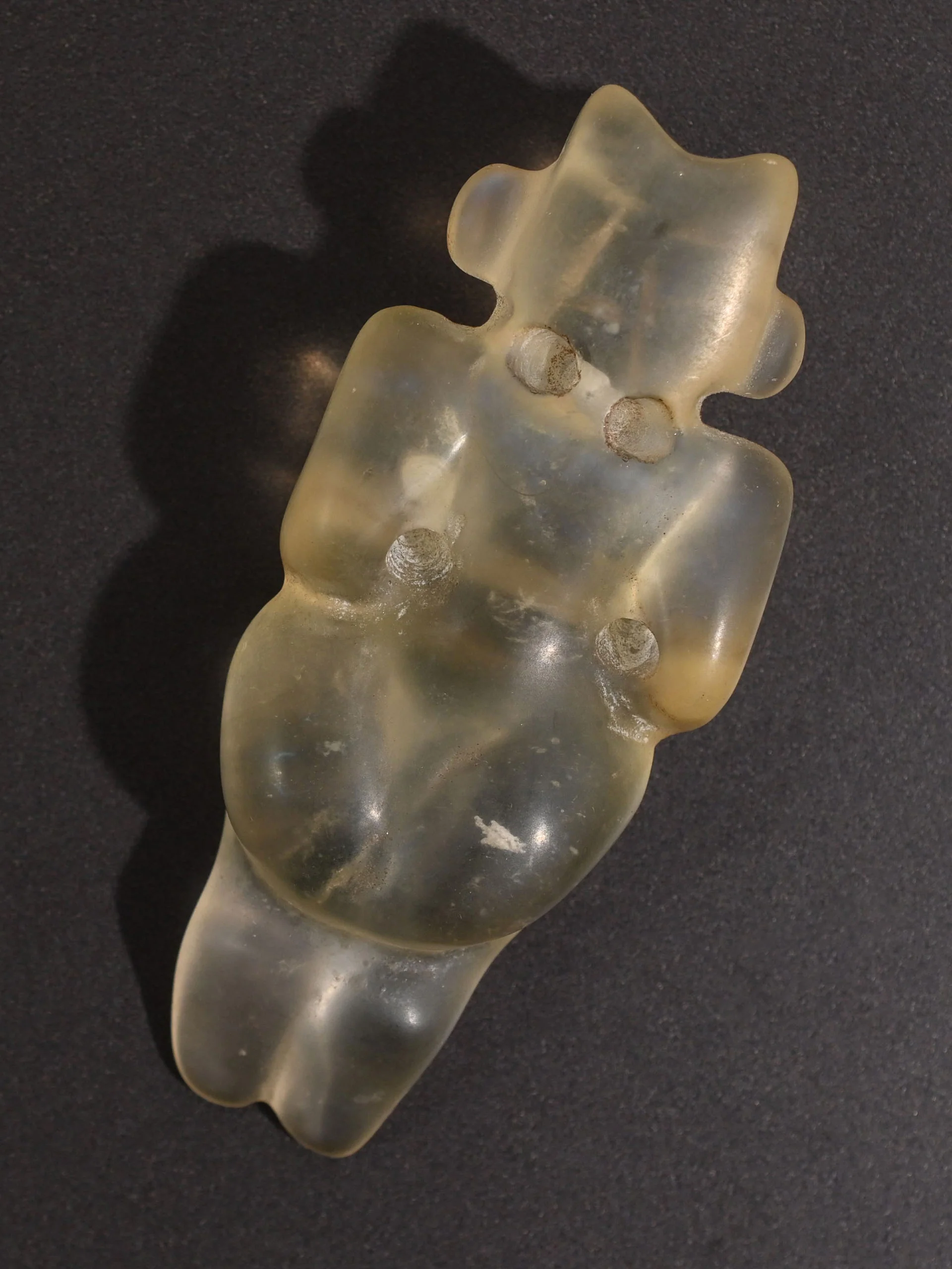 Hongshan Opal - Shamanistic Seated Figure - Image 14