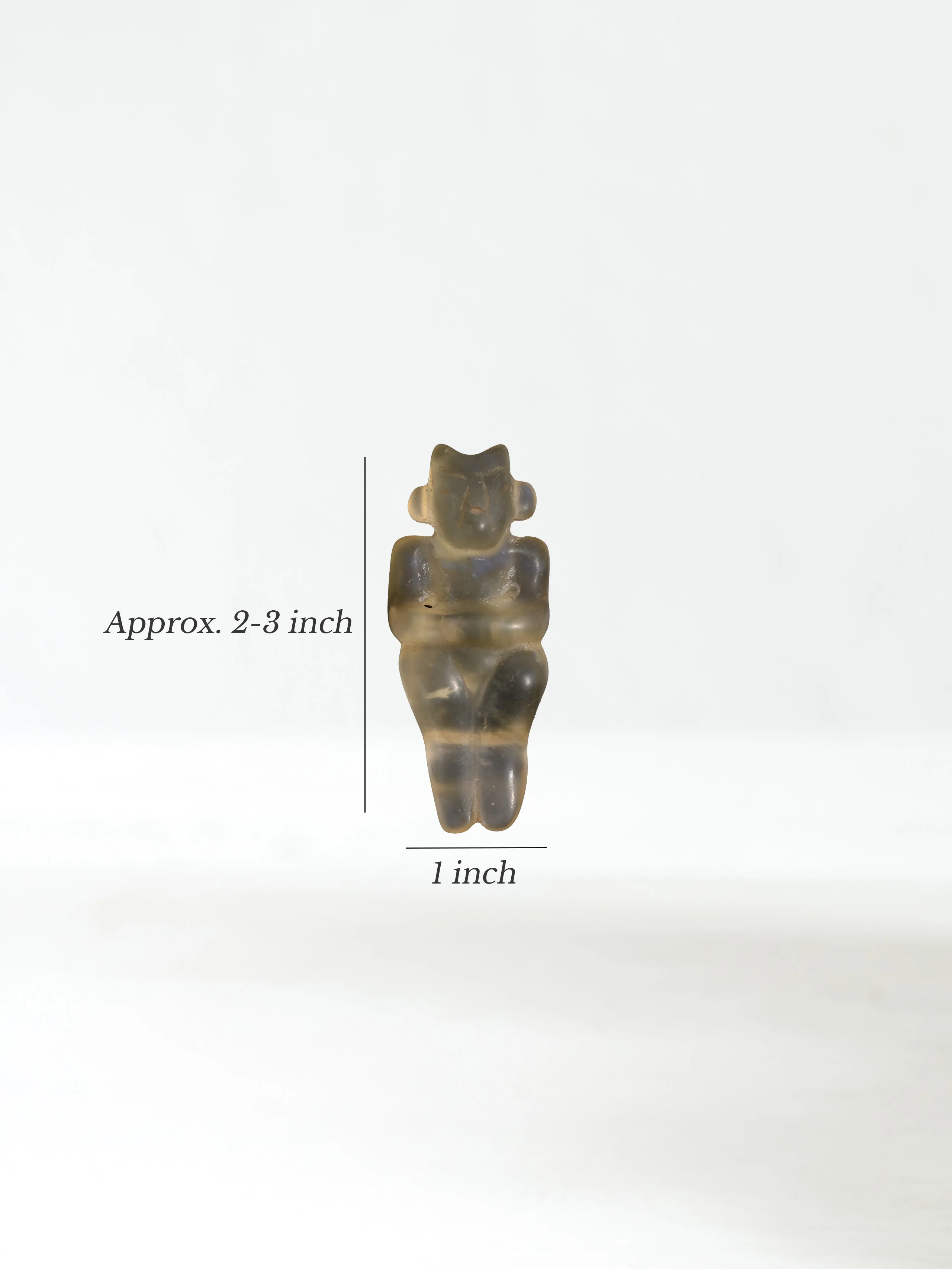 Hongshan Opal - Shamanistic Seated Figure - Image 15