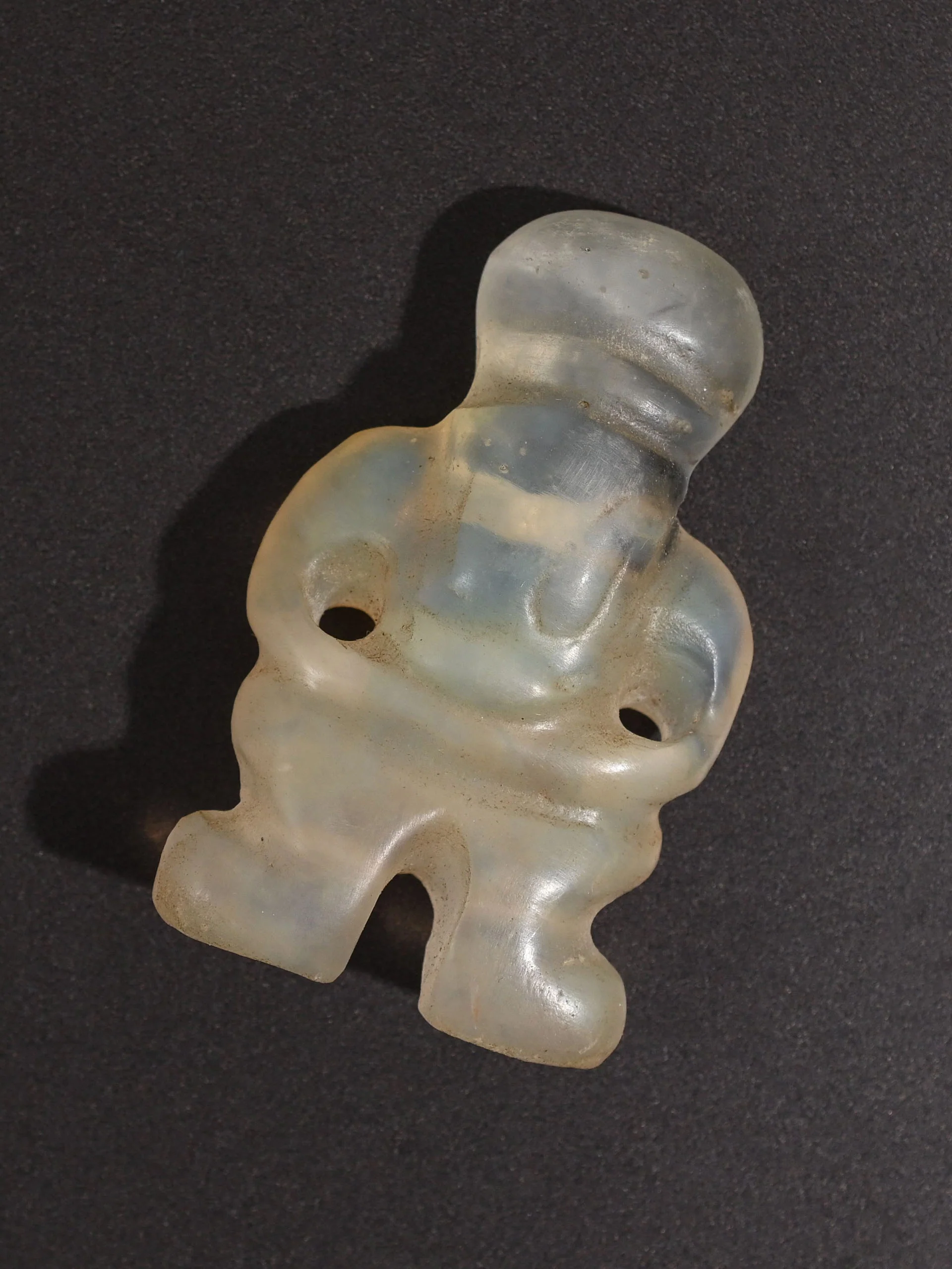 Hongshan Opal - Shamanistic Seated Figure - Image 16