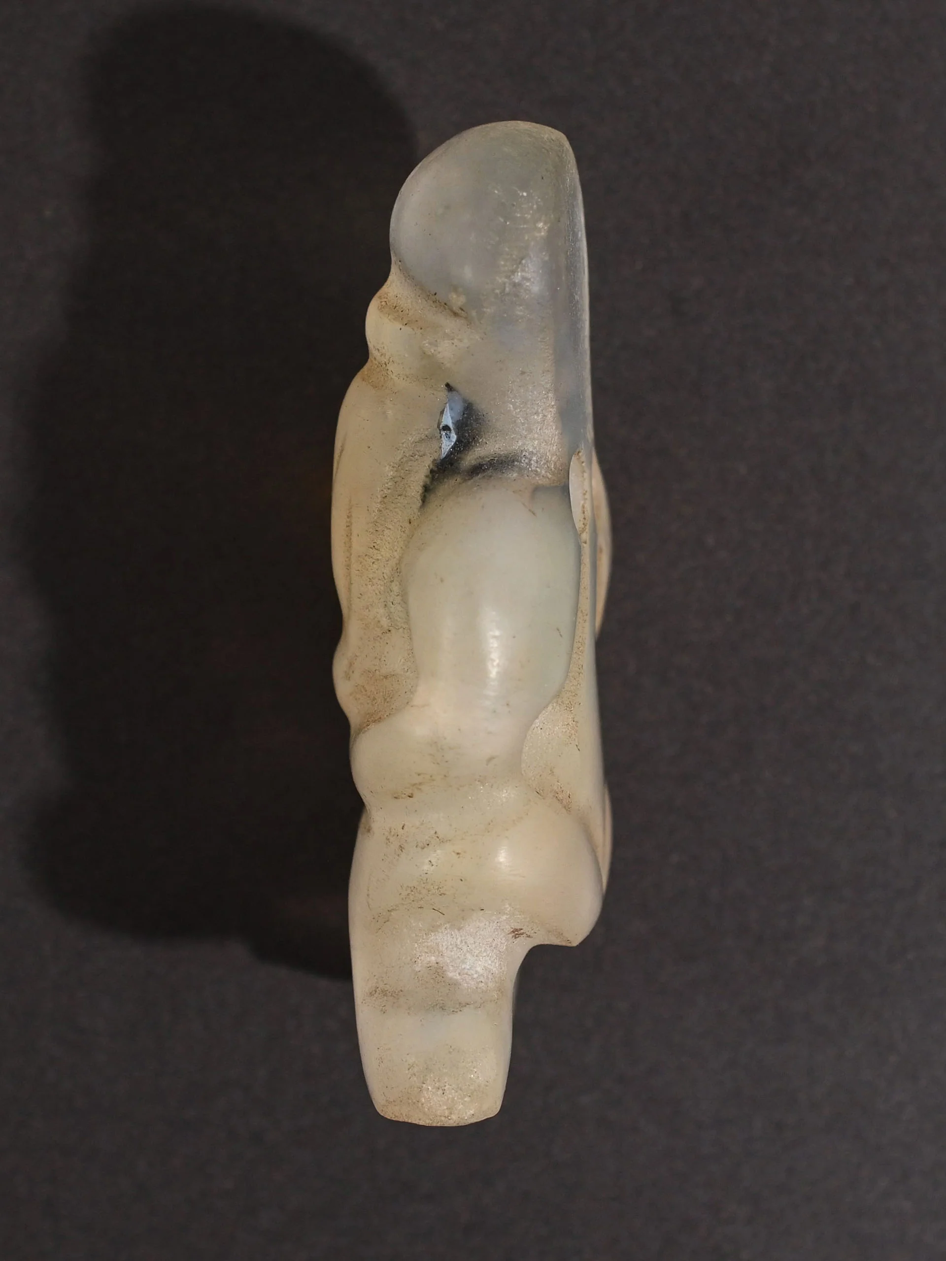 Hongshan Opal - Shamanistic Seated Figure - Image 19