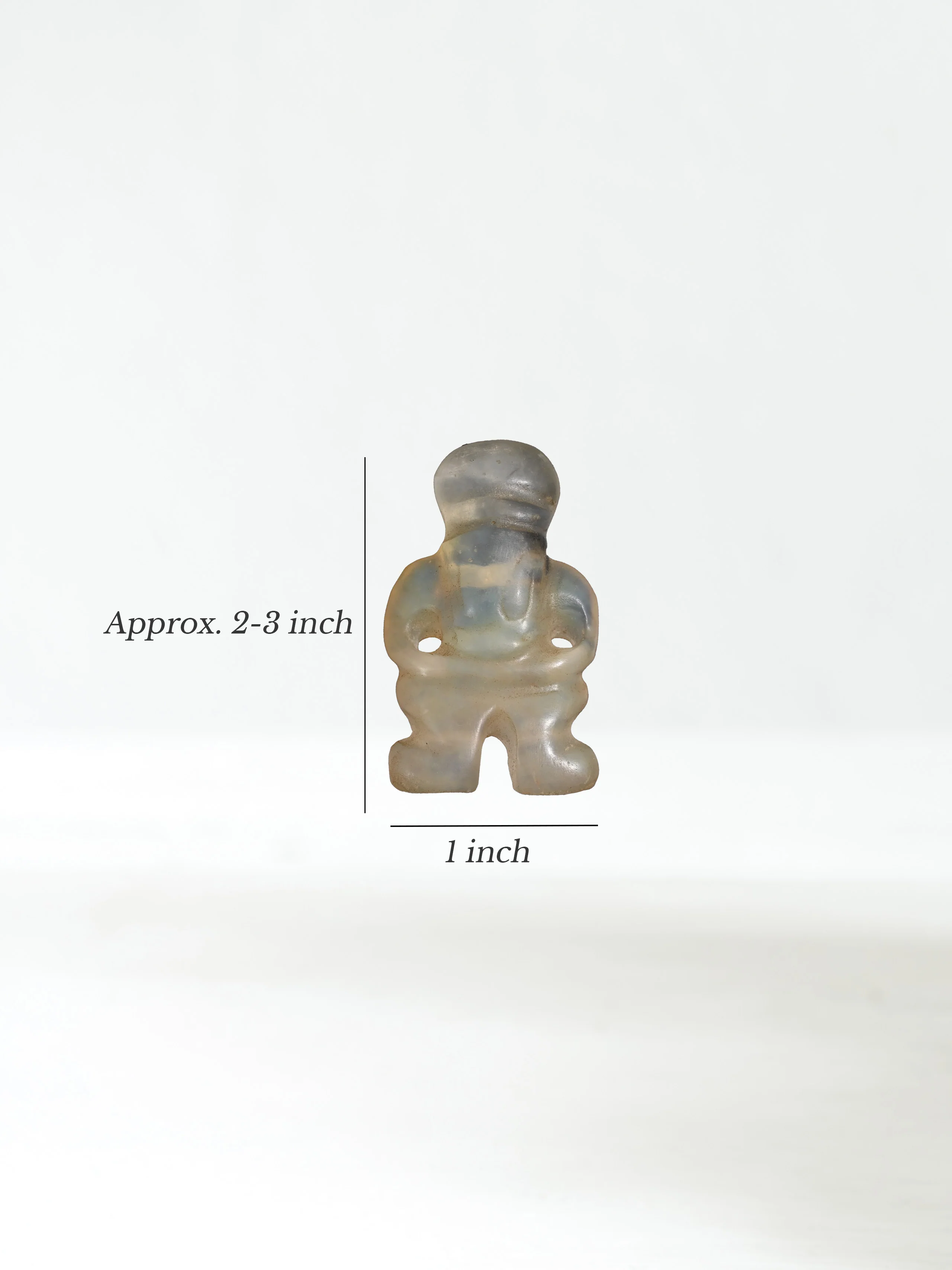 Hongshan Opal - Shamanistic Seated Figure - Image 20