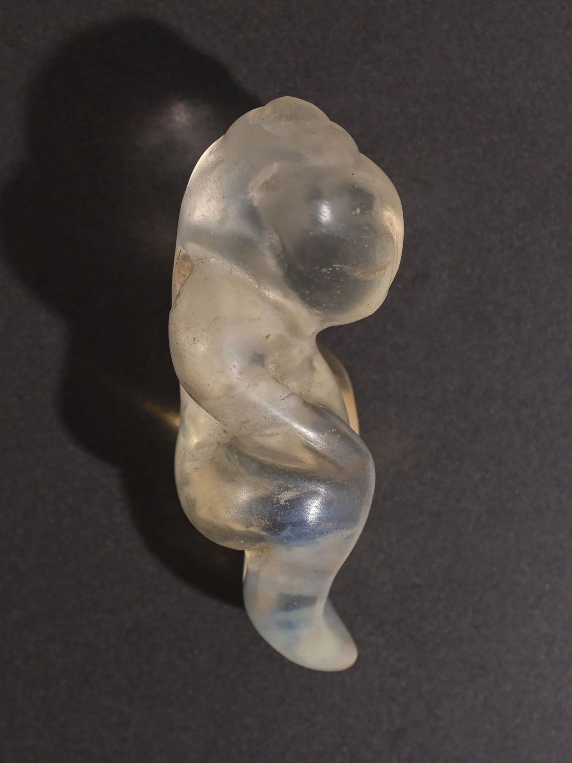 Hongshan Opal - Shamanistic Seated Figure - Image 3
